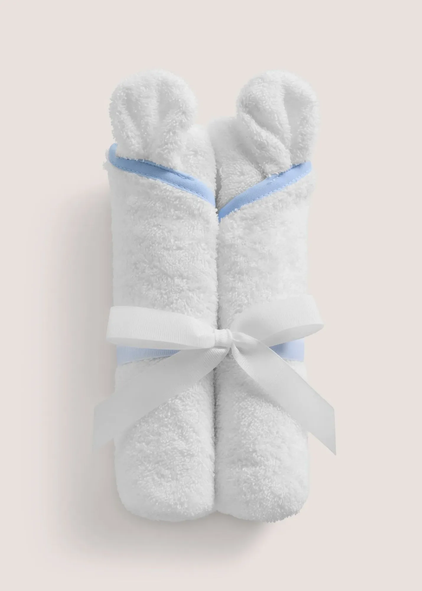Baby Bear Hooded Towel - White, Cotton product