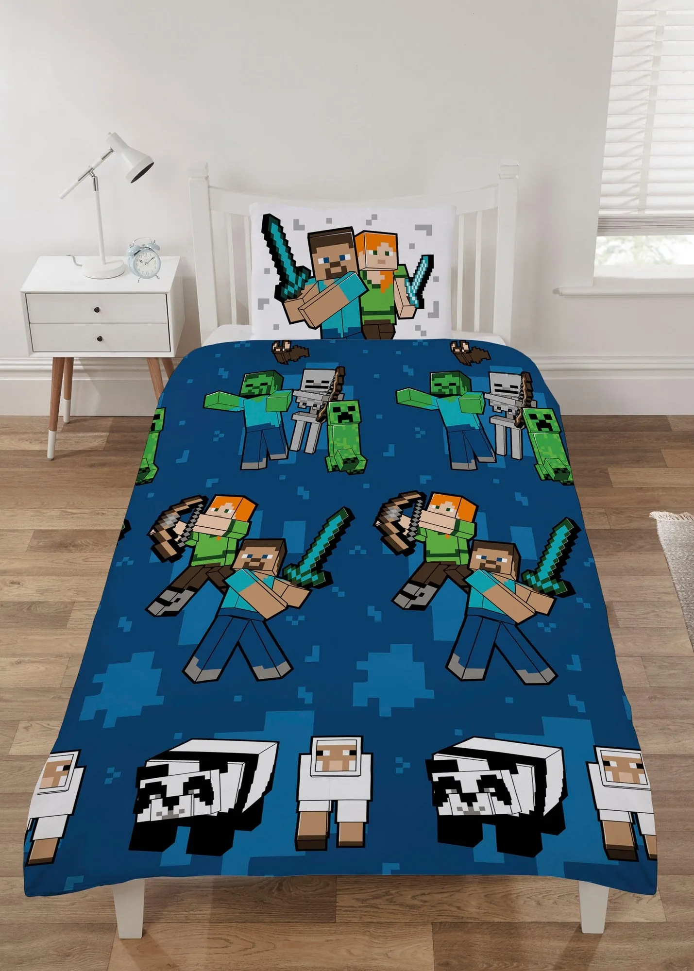 Minecraft Single Duvet Set - Multi, Cotton Blend product