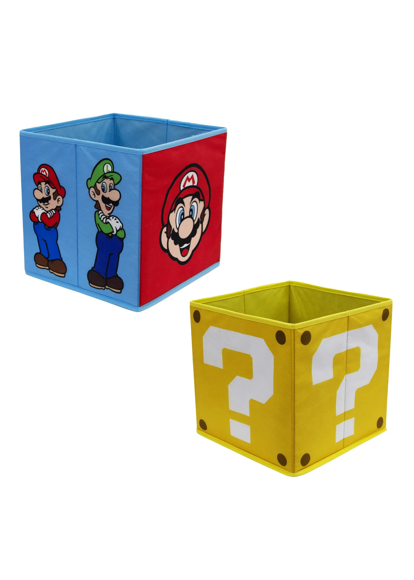 Nintendo Super Mario 2-Pack Storage Boxes - Multi, Polyester product