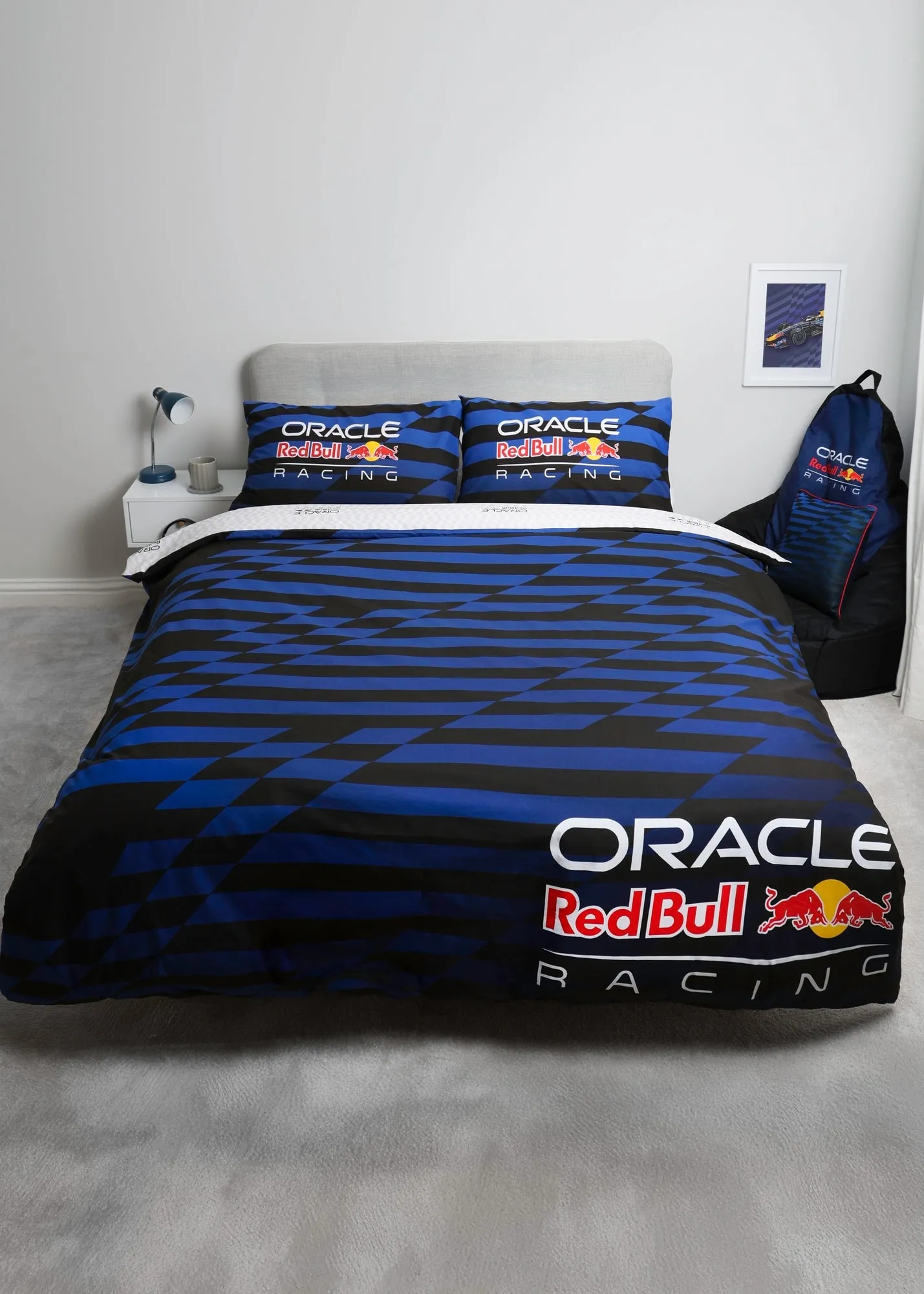 Oracle Red Bull Racing Double Duvet Cover Set - Navy product