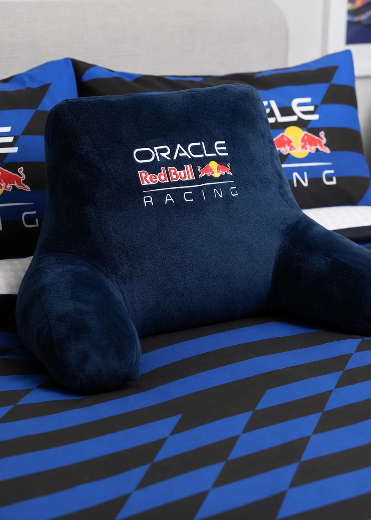 Oracle Red Bull Racing F1 Cuddle Cushion - Navy, Fleece product