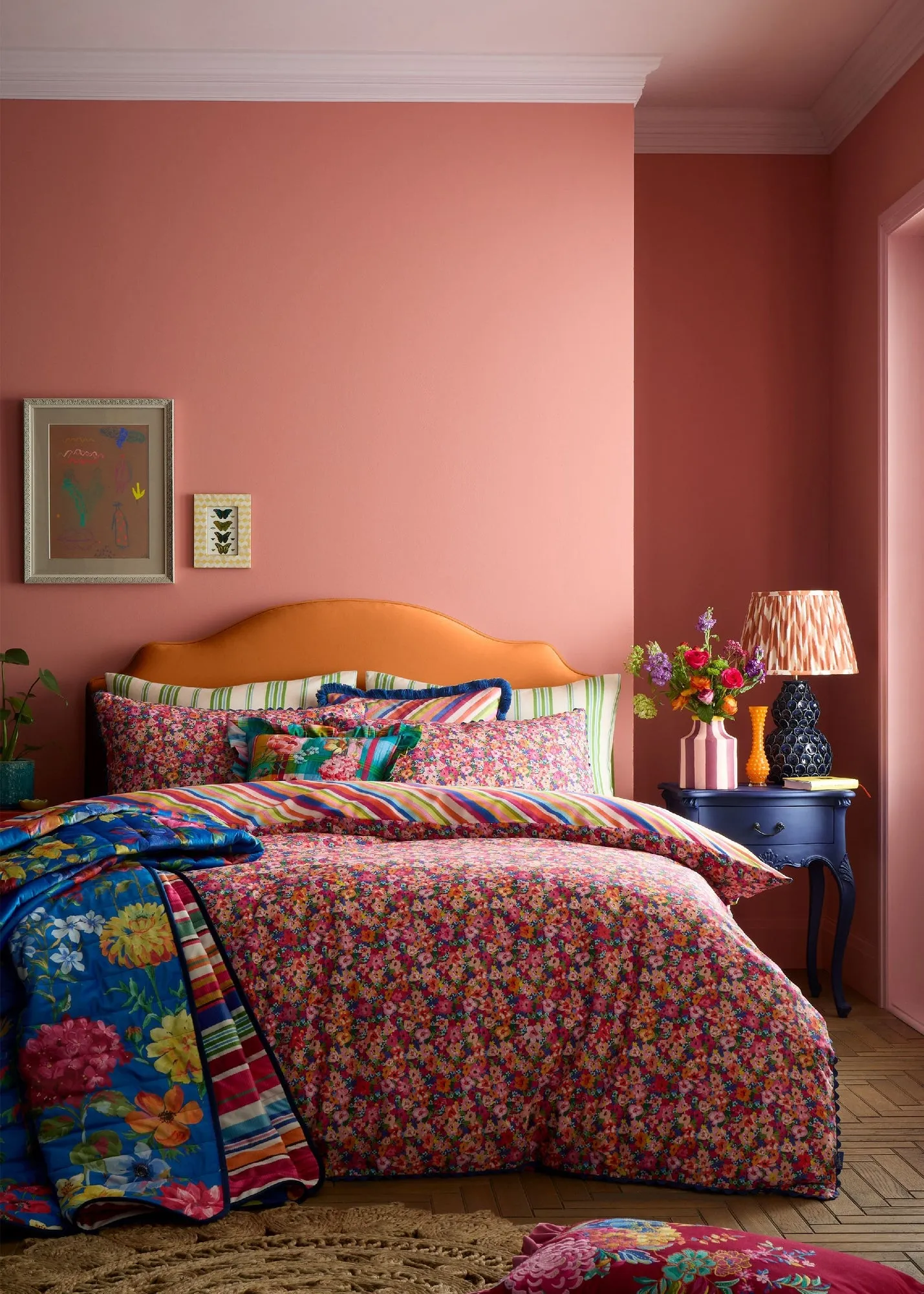 Sophie Robinson Darling Ditsy Single Duvet Cover Set - Multi, Cotton product