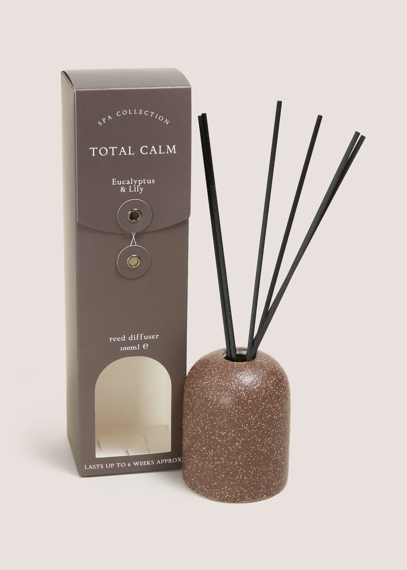 Spa Collection Total Calm 100ml Reed Diffuser - Brown product