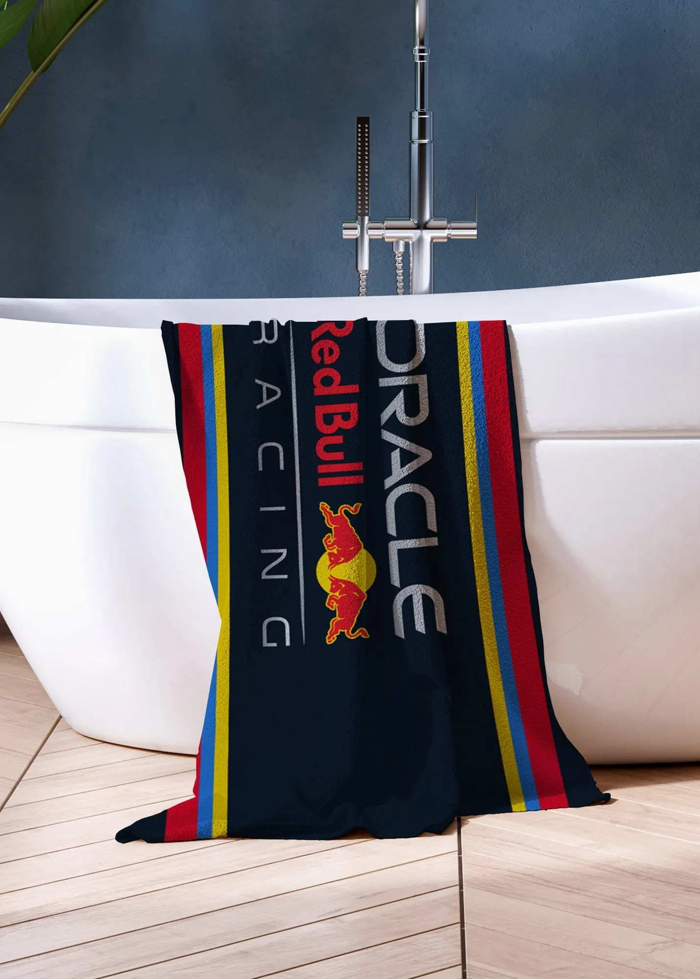 Tricolour Towel - Black, Cotton product