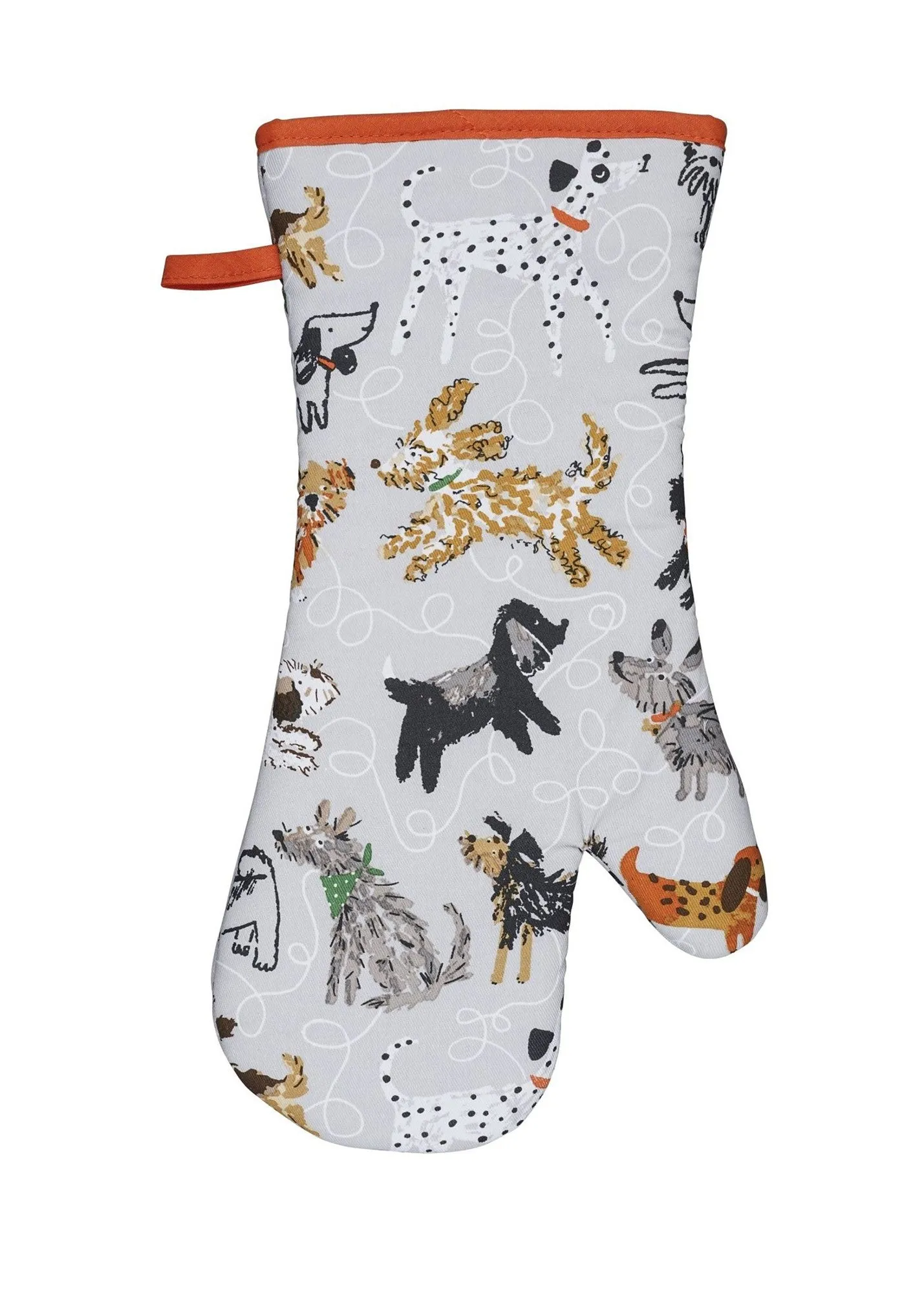 Ulster Weavers Dog Days Gauntlet Oven Glove - Grey, Cotton product