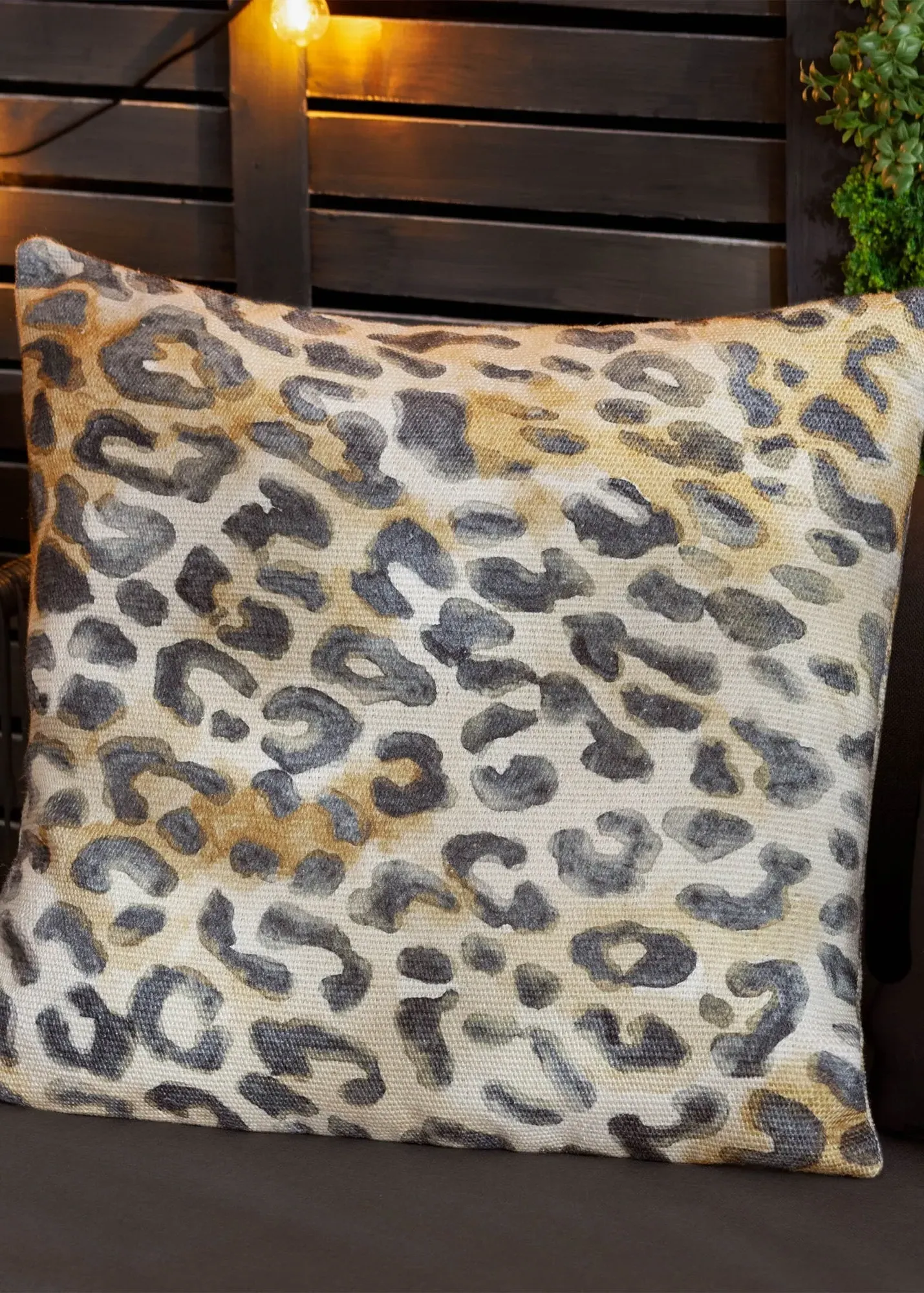 Leopardis Woven Outdoor Cushion - Multi, Polyester product