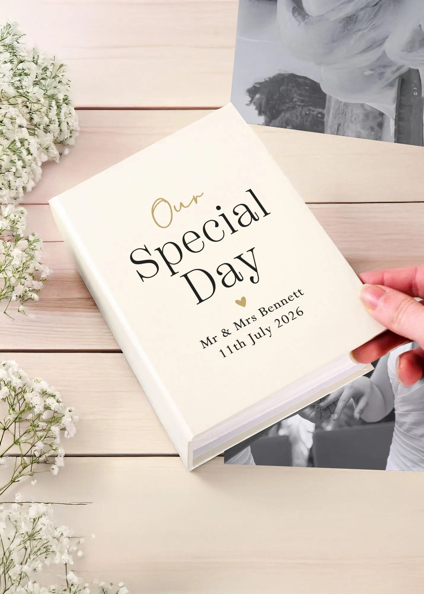 Personalised 6x4 Photo Album - Cream product