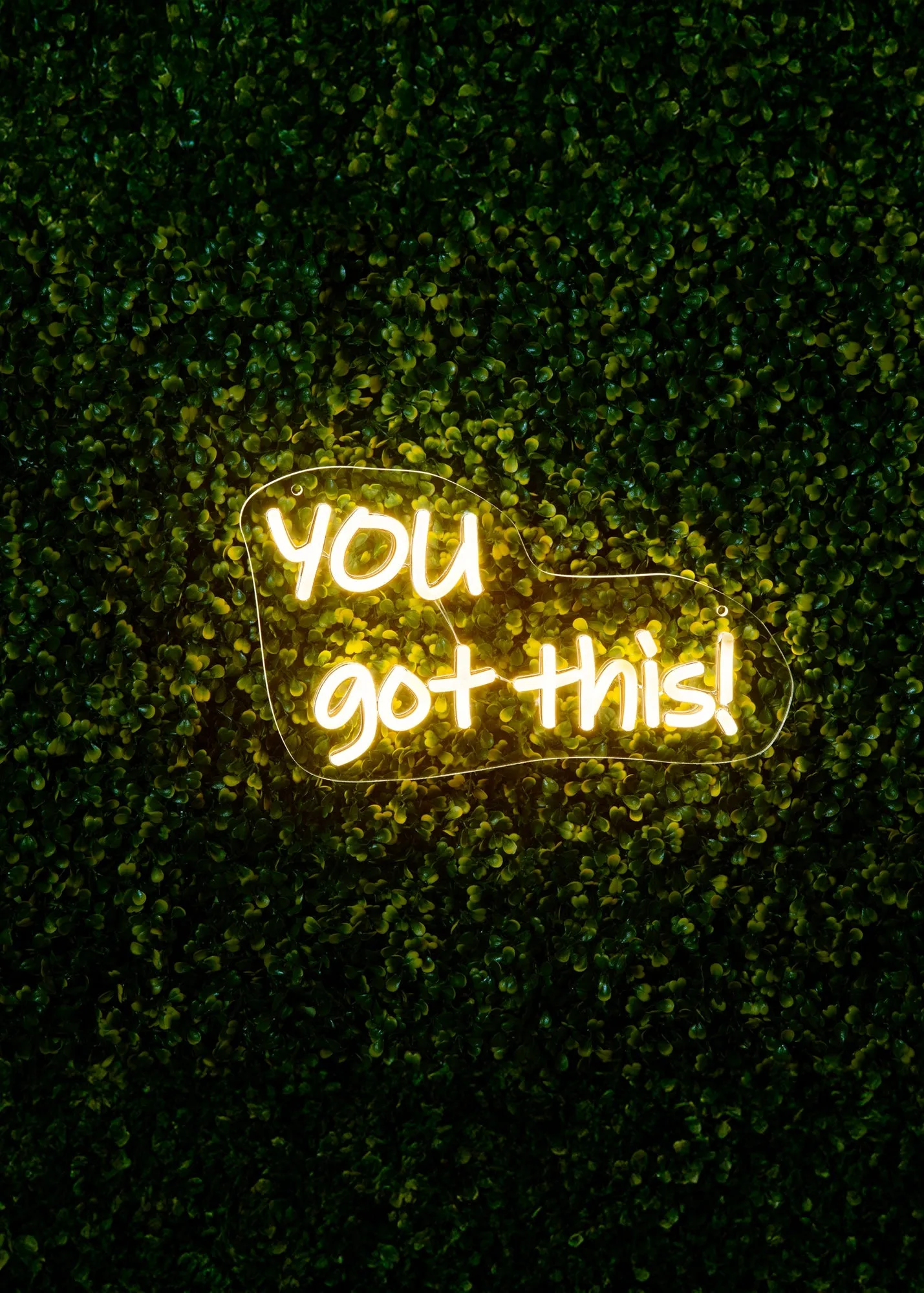 You Got This LED Neon Sign - White, Acrylic product