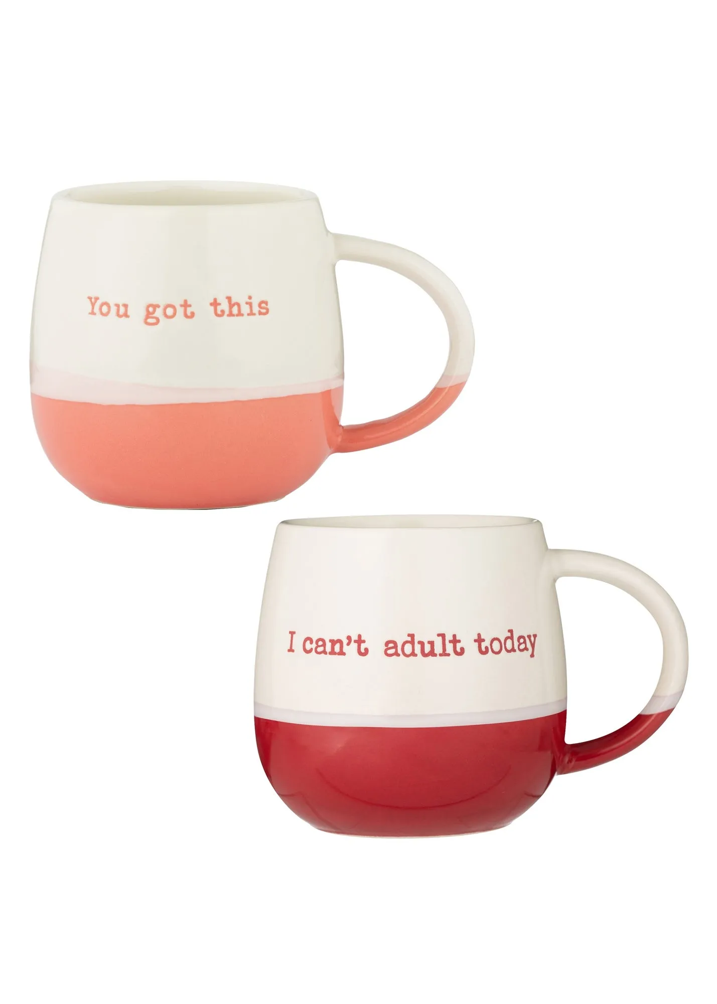 Price & Kensington Slogan Mug - Pink, Stoneware product