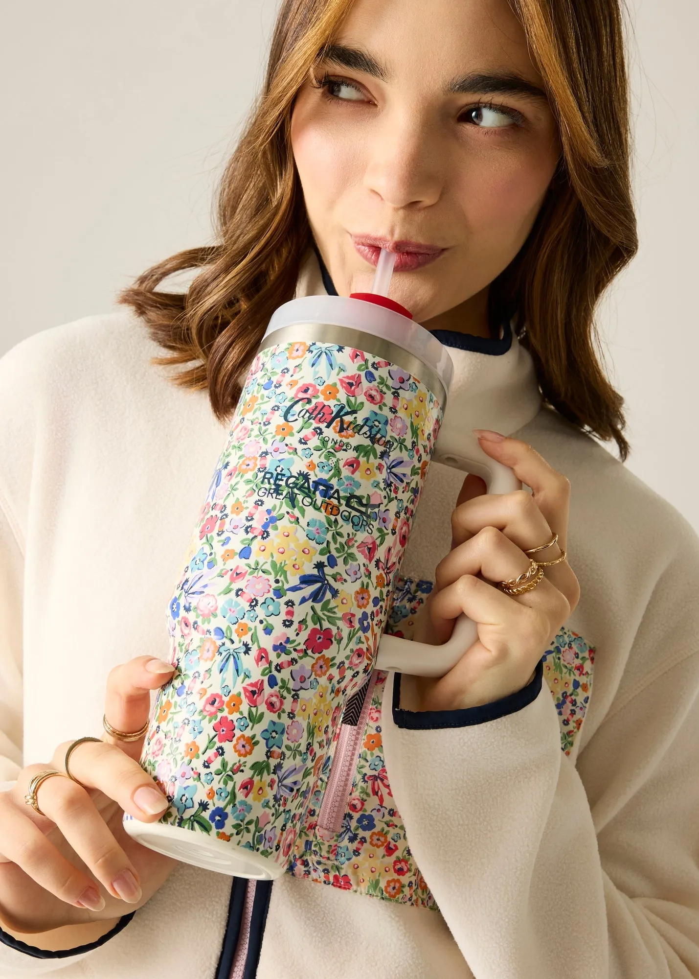 Cath Kidston 1.2L Thermal Mug - Floral Harmony Ditsy product