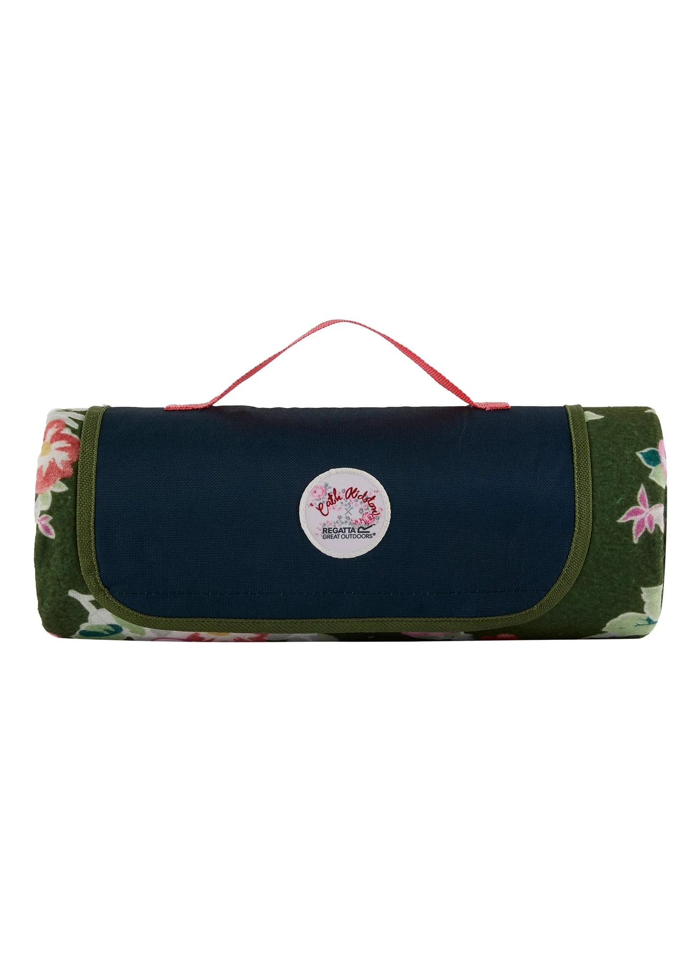 Cath Kidston Archive Floral Picnic Rug - Khaki, Polyester product