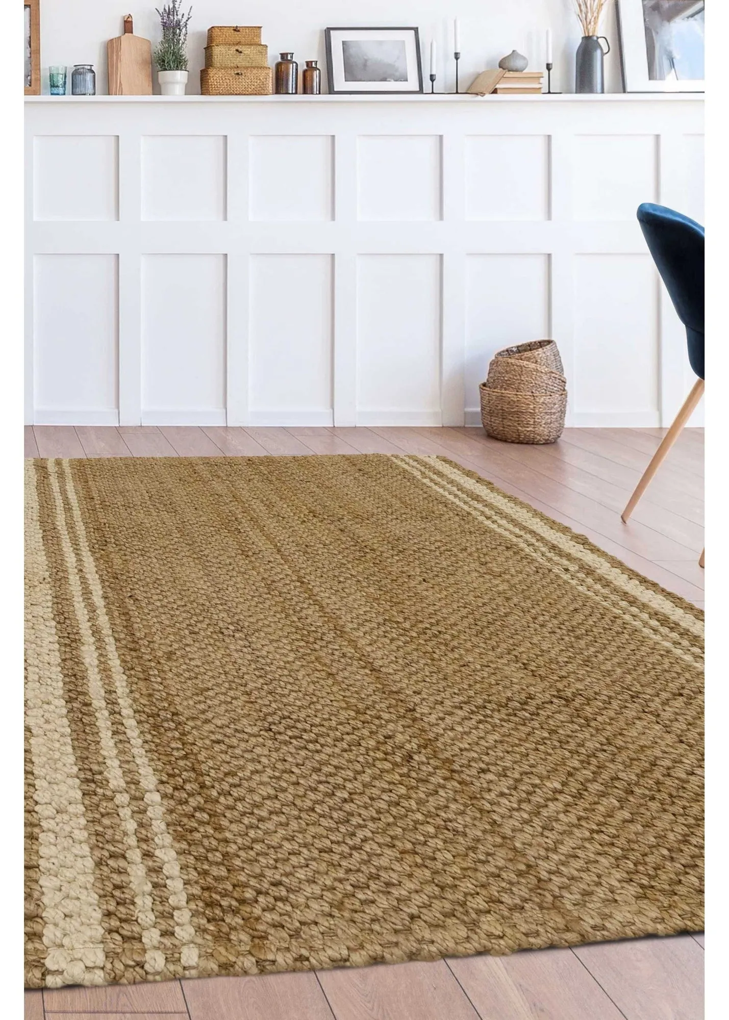 Jute Stripe Runner - Natural, Jute product