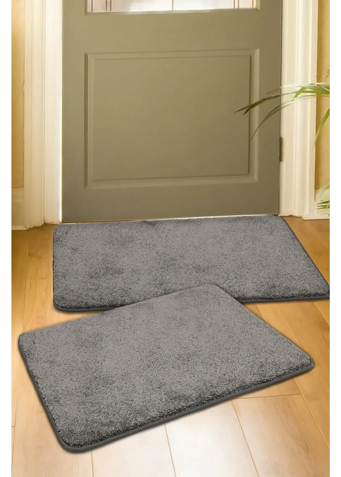 Rug Mat - Grey, Mixed Fibres product