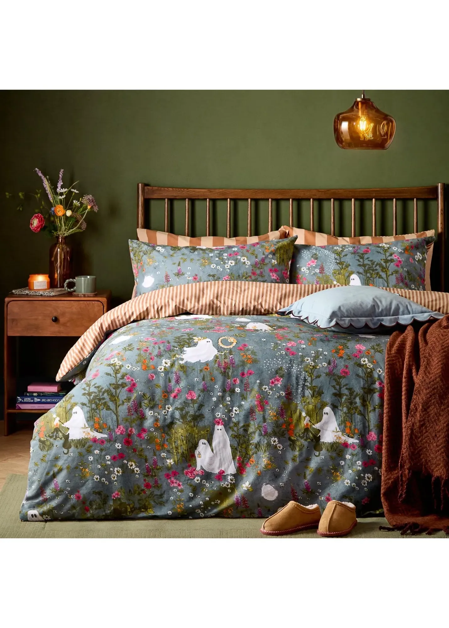 Bootanical Forest Single Reversible Duvet Set - Multi product