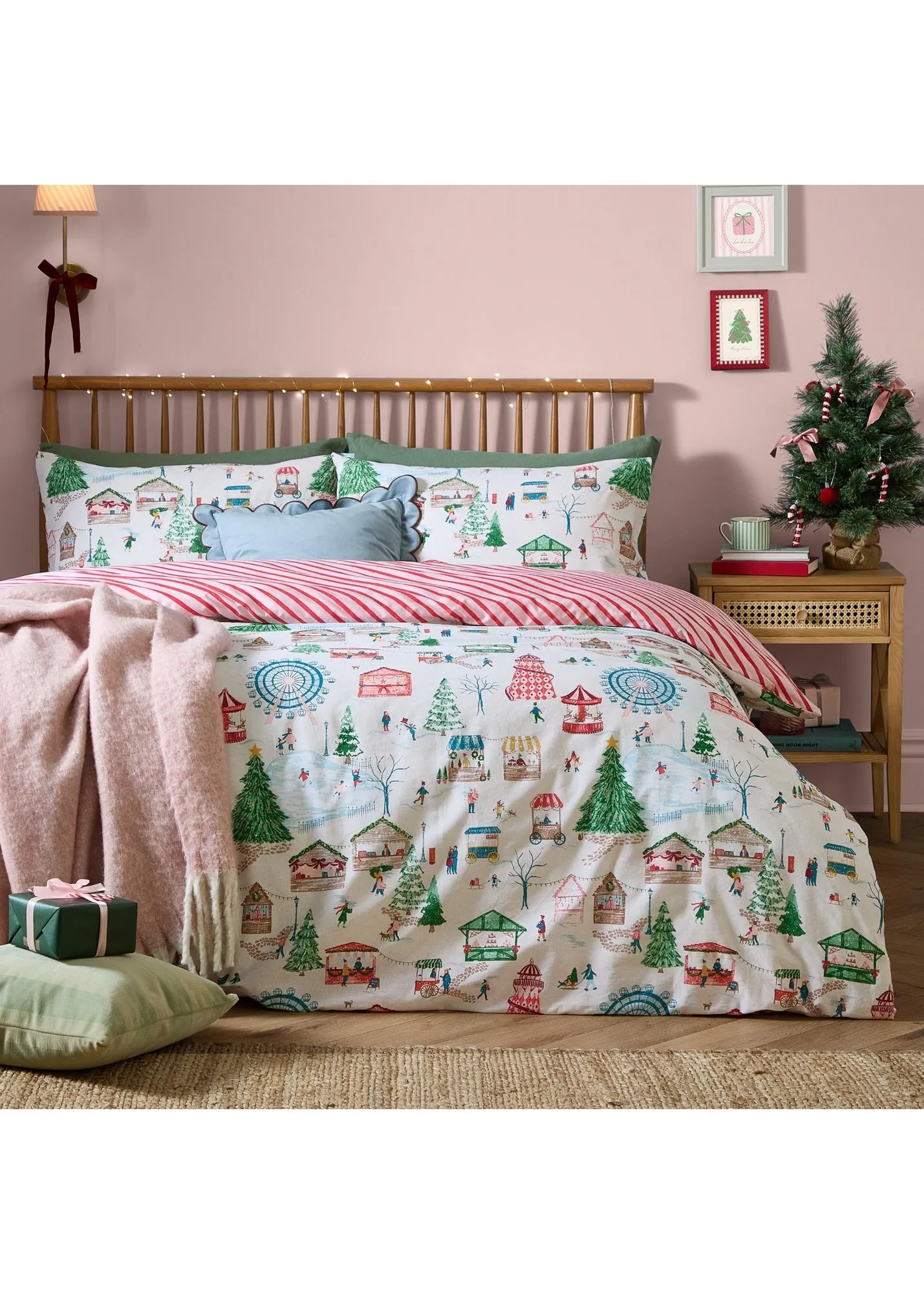 Winter Wonderland Double Reversible Duvet Set - Multi product