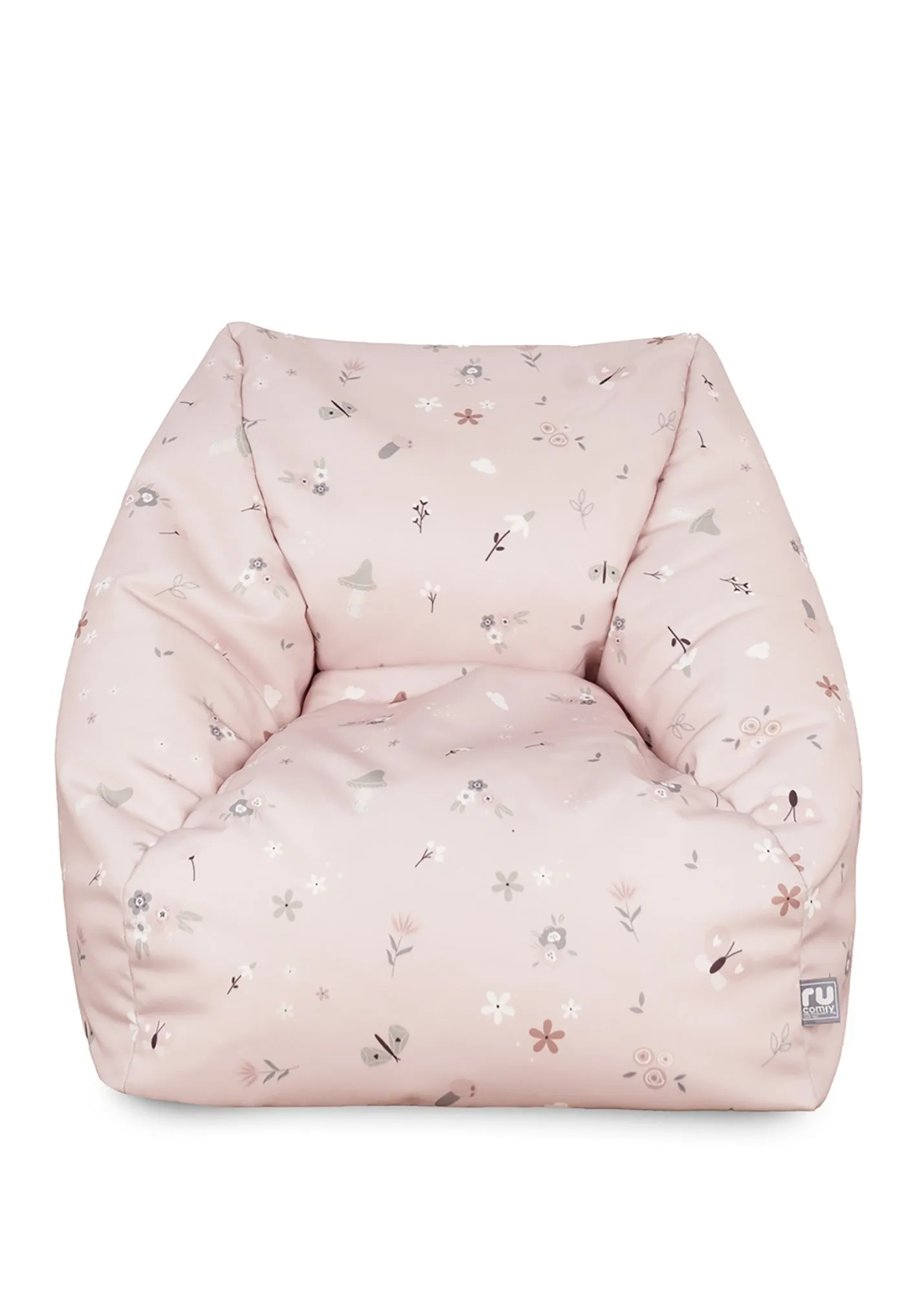 Whimsical Snuggle Chair Beanbag and Footstool Bundle - Multi, Polyester product