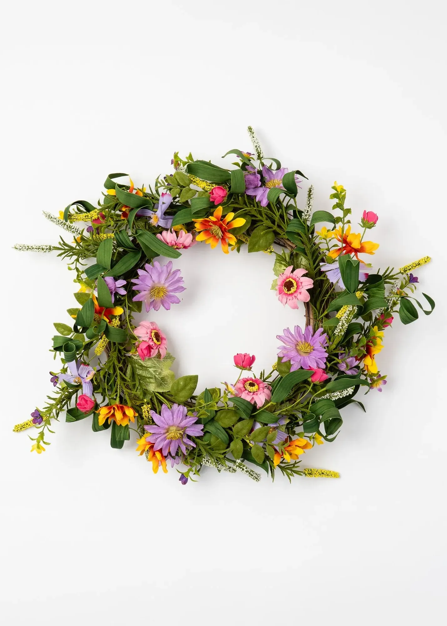 Mixed Brights Wreath - Purple product