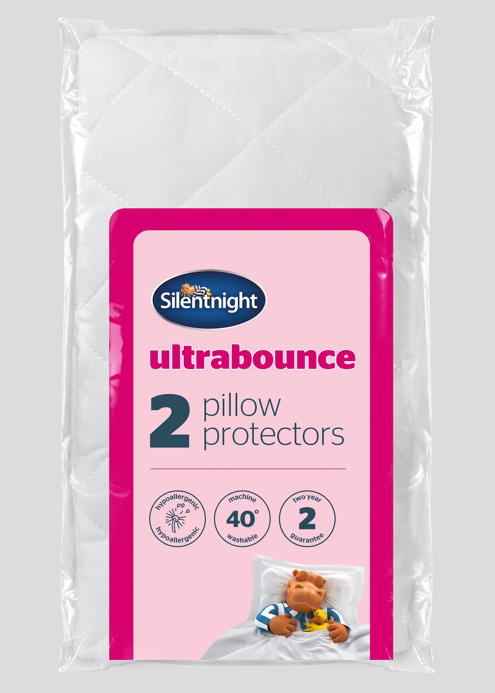 Ultrabounce Pillow Protector Pair - White product