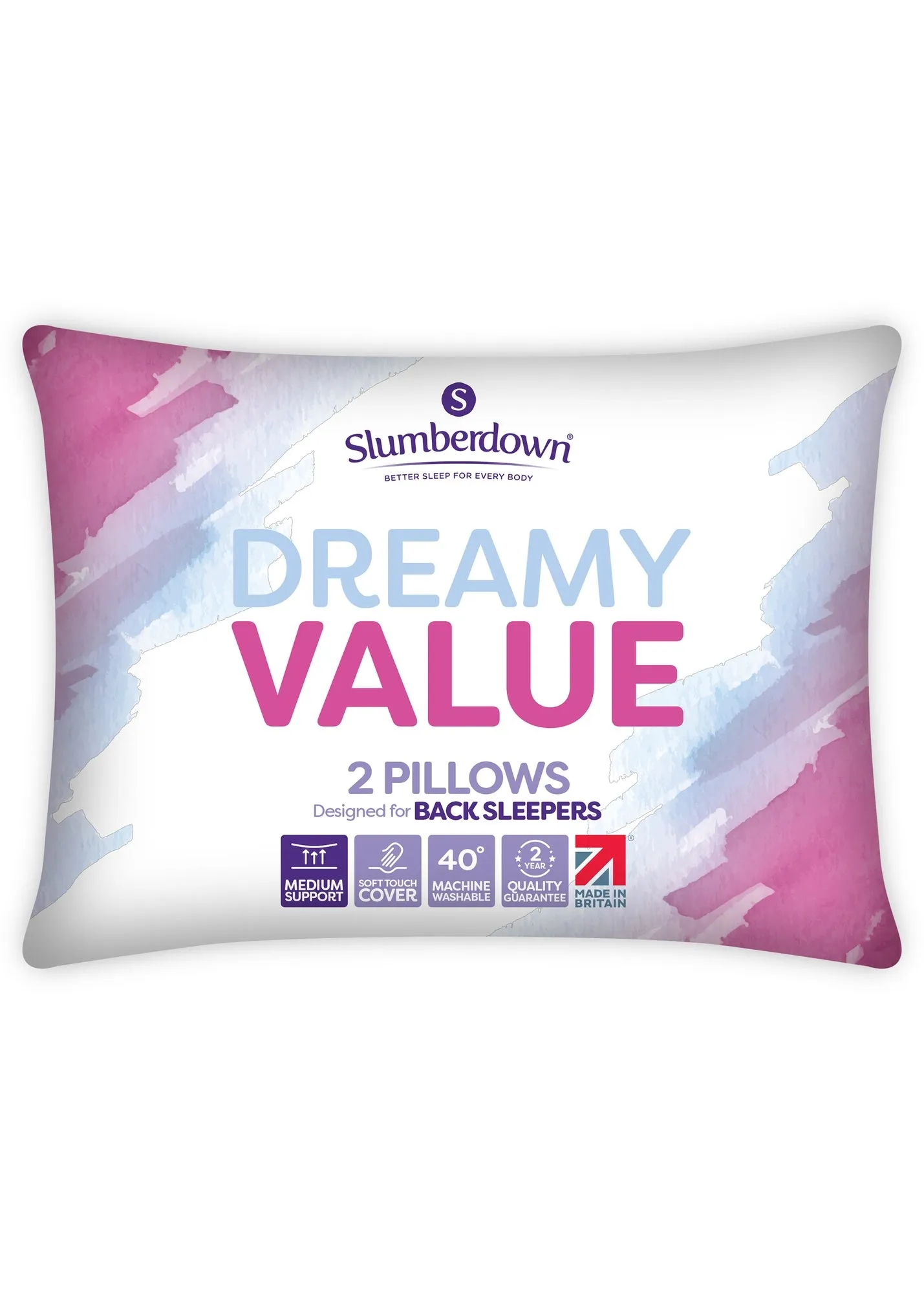 Dreamy Value 2-Pack Pillows - White product