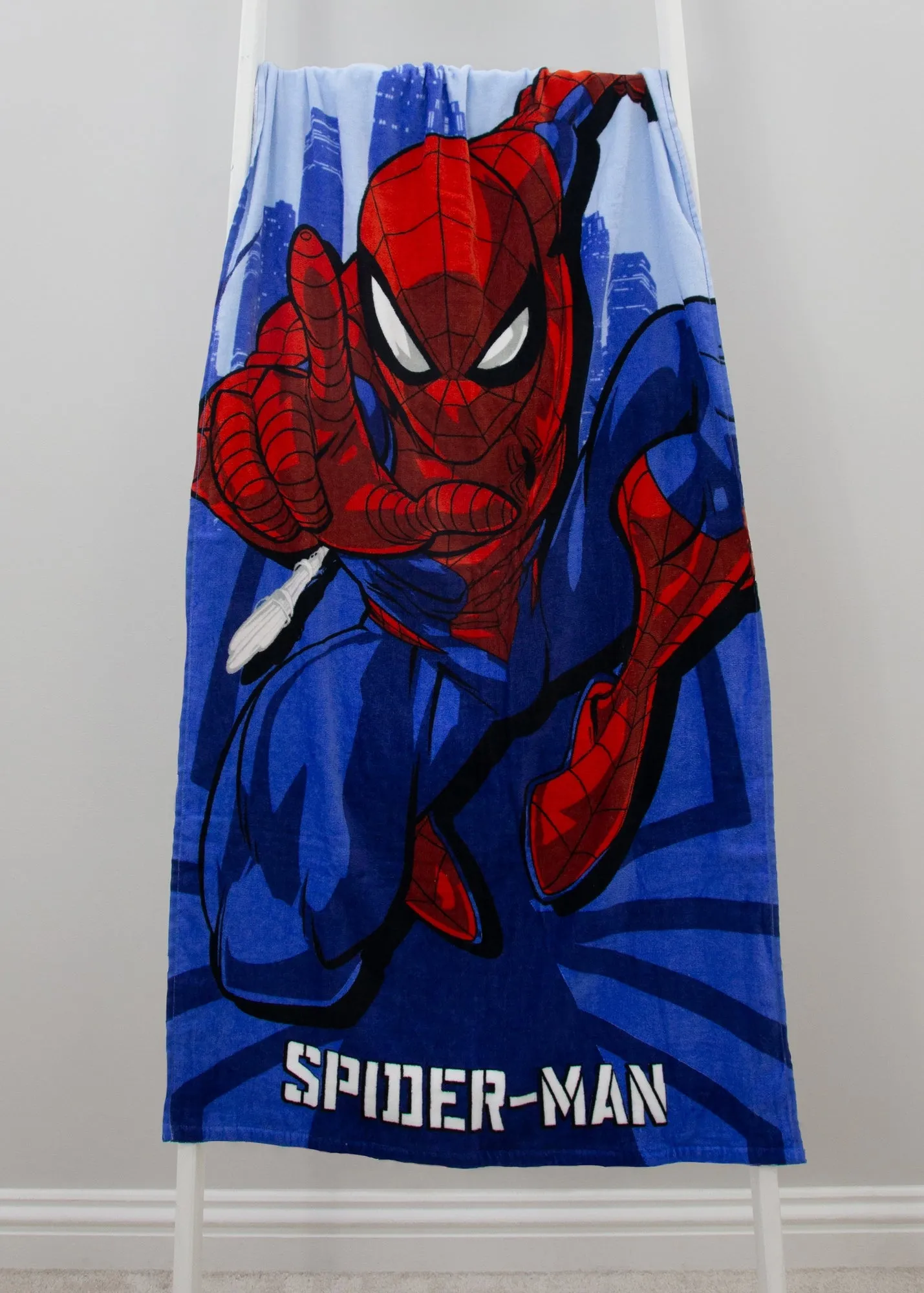 Spiderman Adventure Towel - Blue, Cotton product