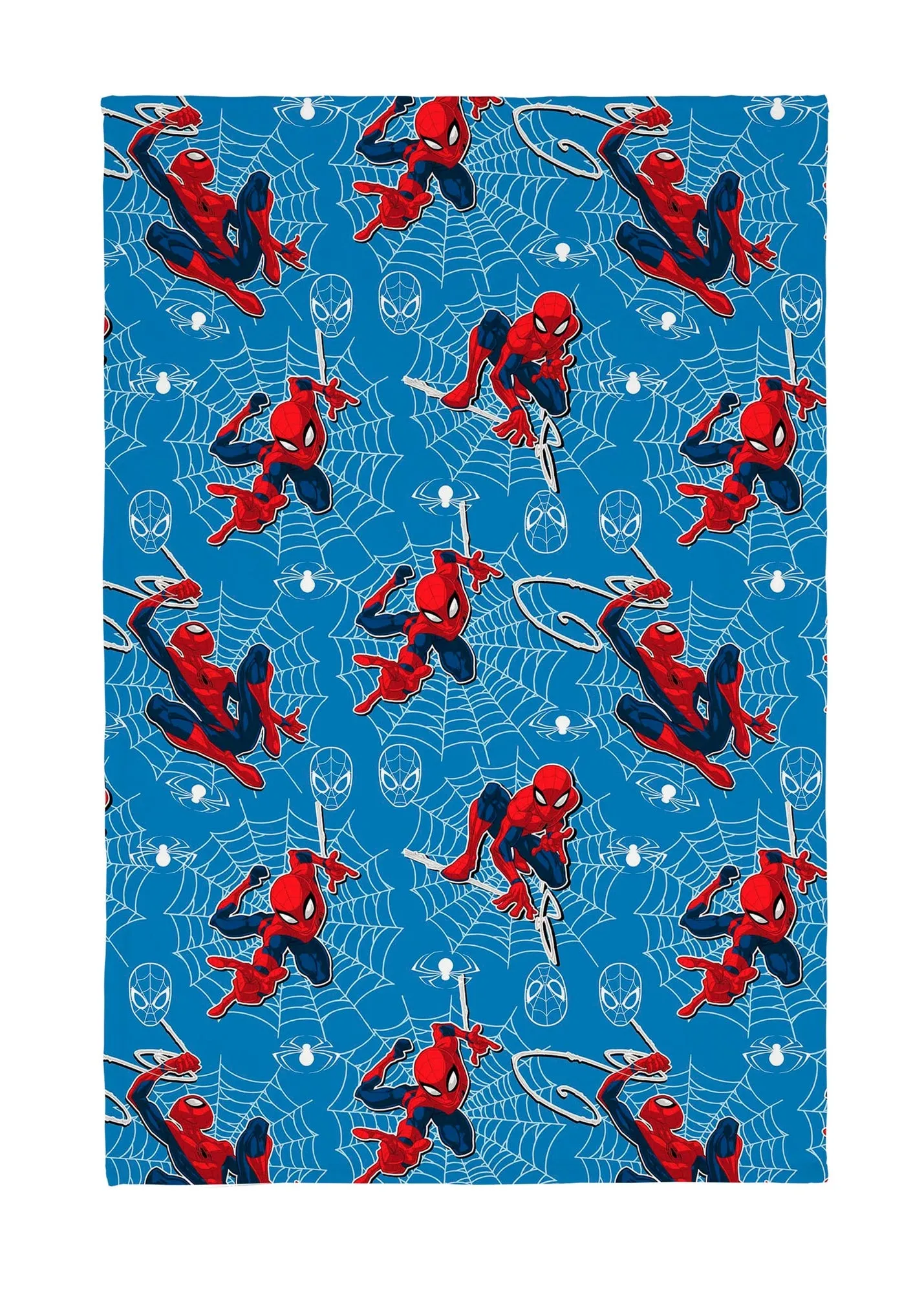 Spiderman Fleece Blanket - Blue, Polyester product