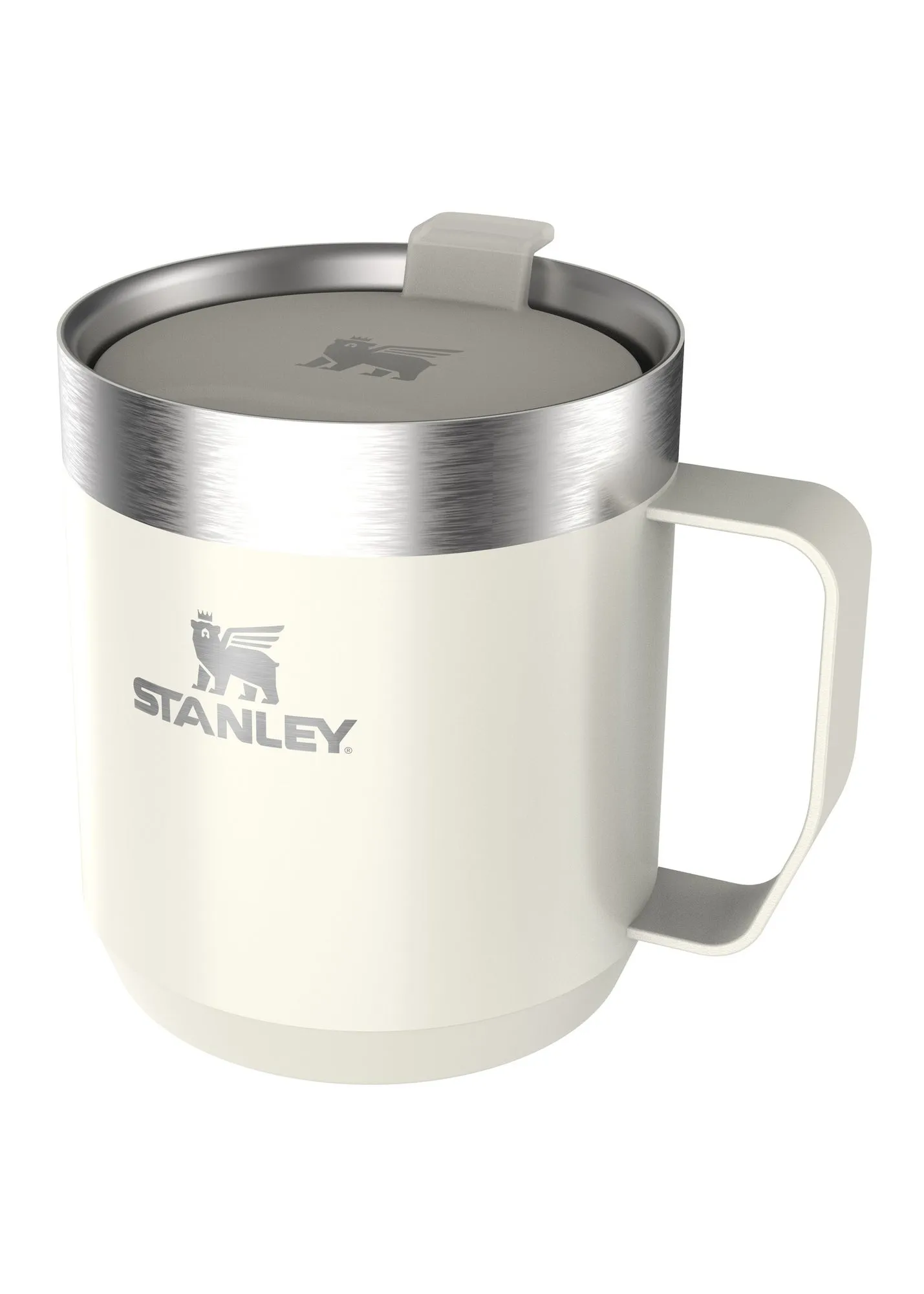 Stanley Classic Camp Mug 0.35L Travel Cup - Cream, Stainless Steel product