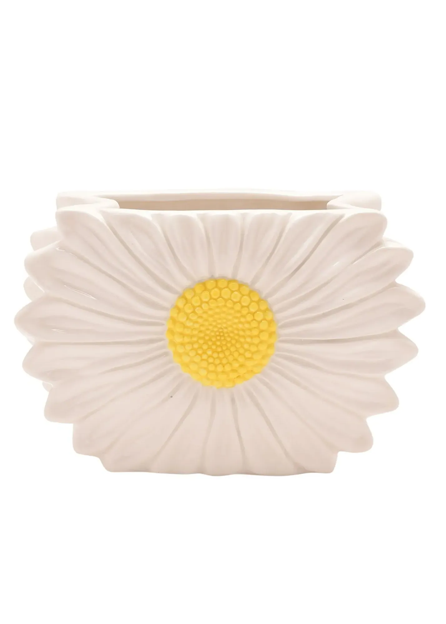 Daisy Vase - White, Ceramic product