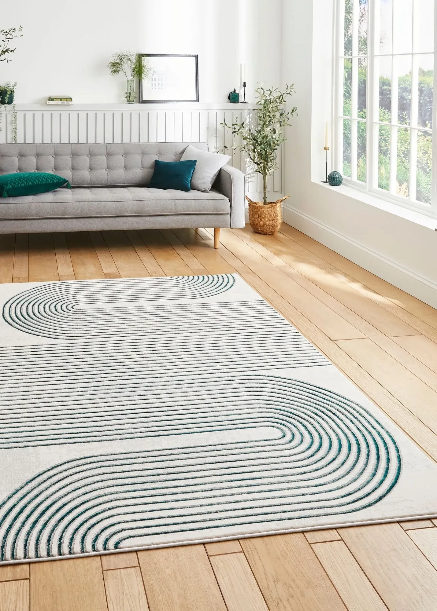 Apollo Linear Rectangle Rug - Multi, Polypropylene Polyester product