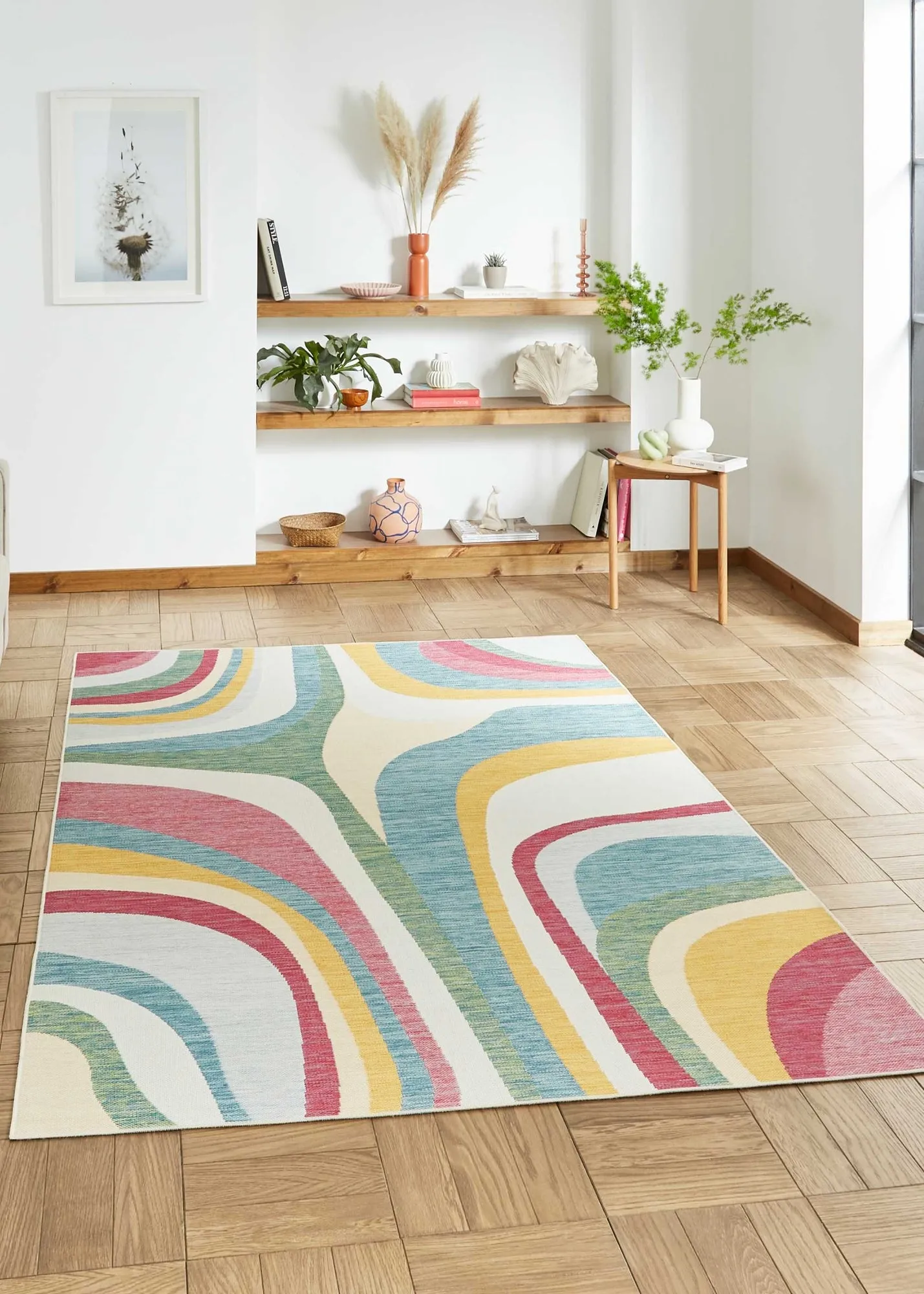 E9333 Spectrum Flatweave Rug - Multi, Polypropylene product