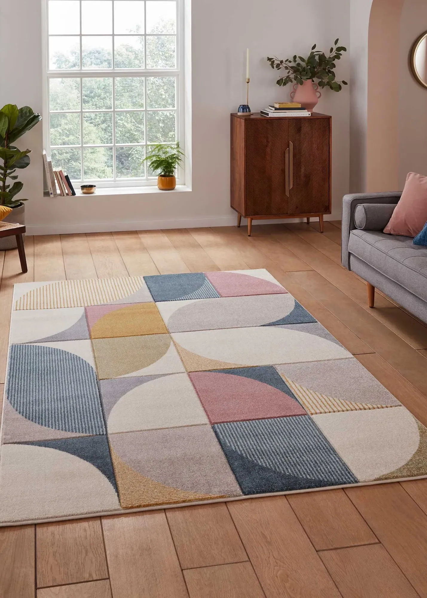 Matrix Geo Rug - Multi, Polypropylene product