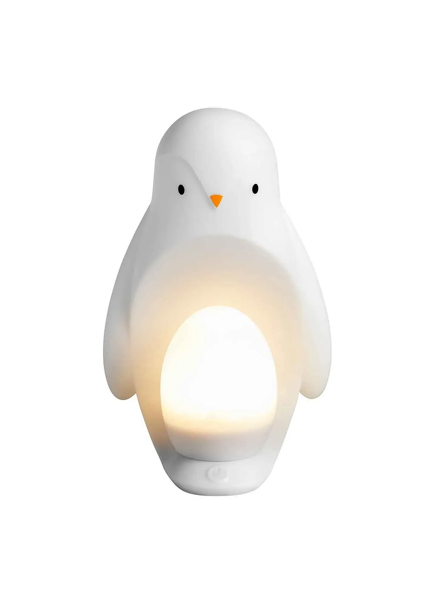 Penguin 2-in-1 Night Light Dimmable - White, Silicone product