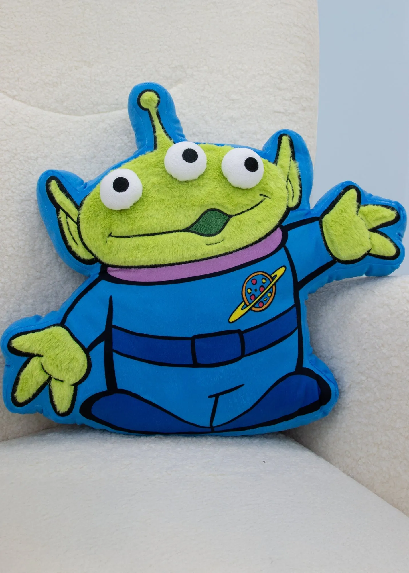 Toy Story Alien Shaped Cushion - Green product