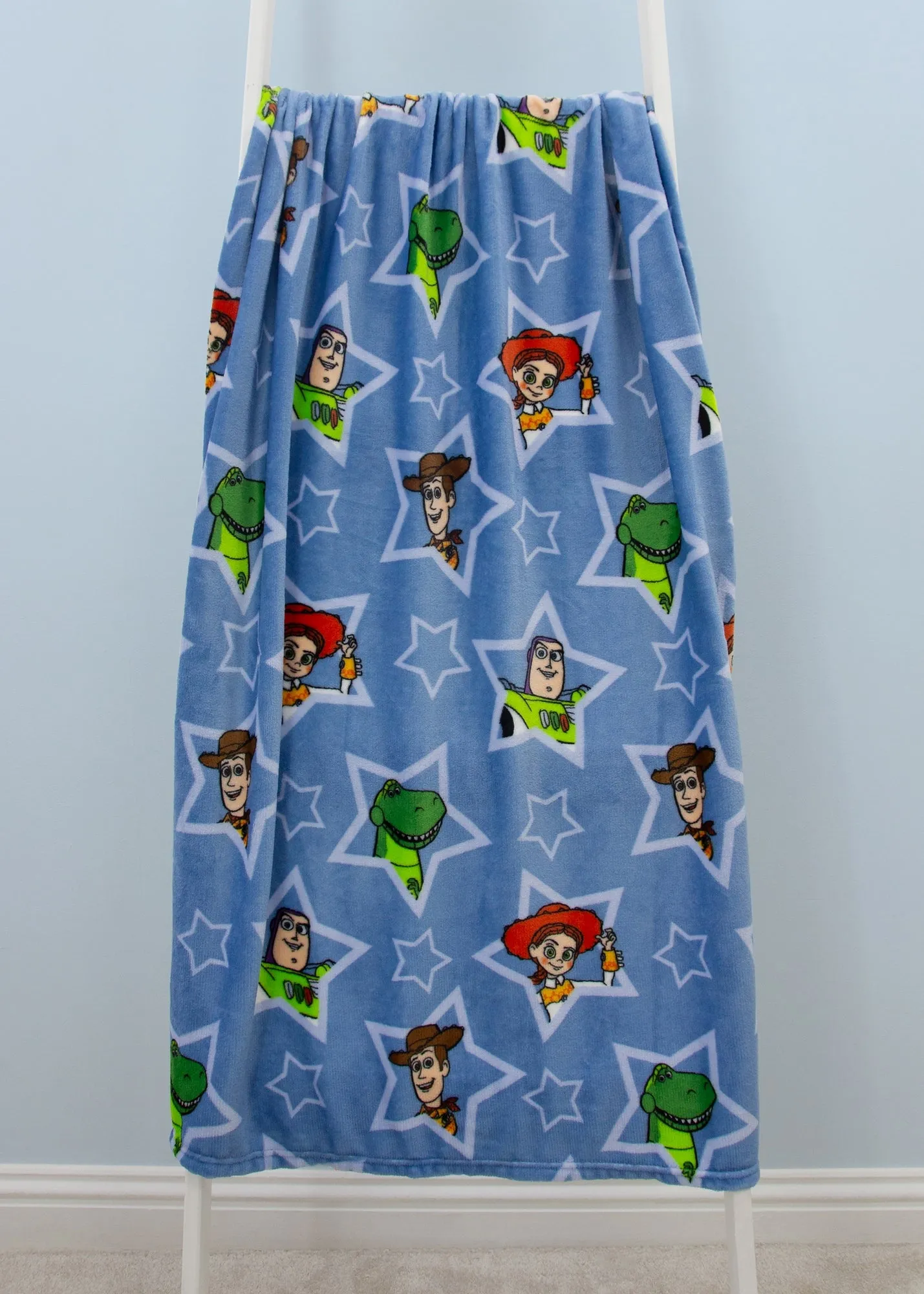 Toy Story Explore Fleece Blanket - Blue, Recycled Polyester product