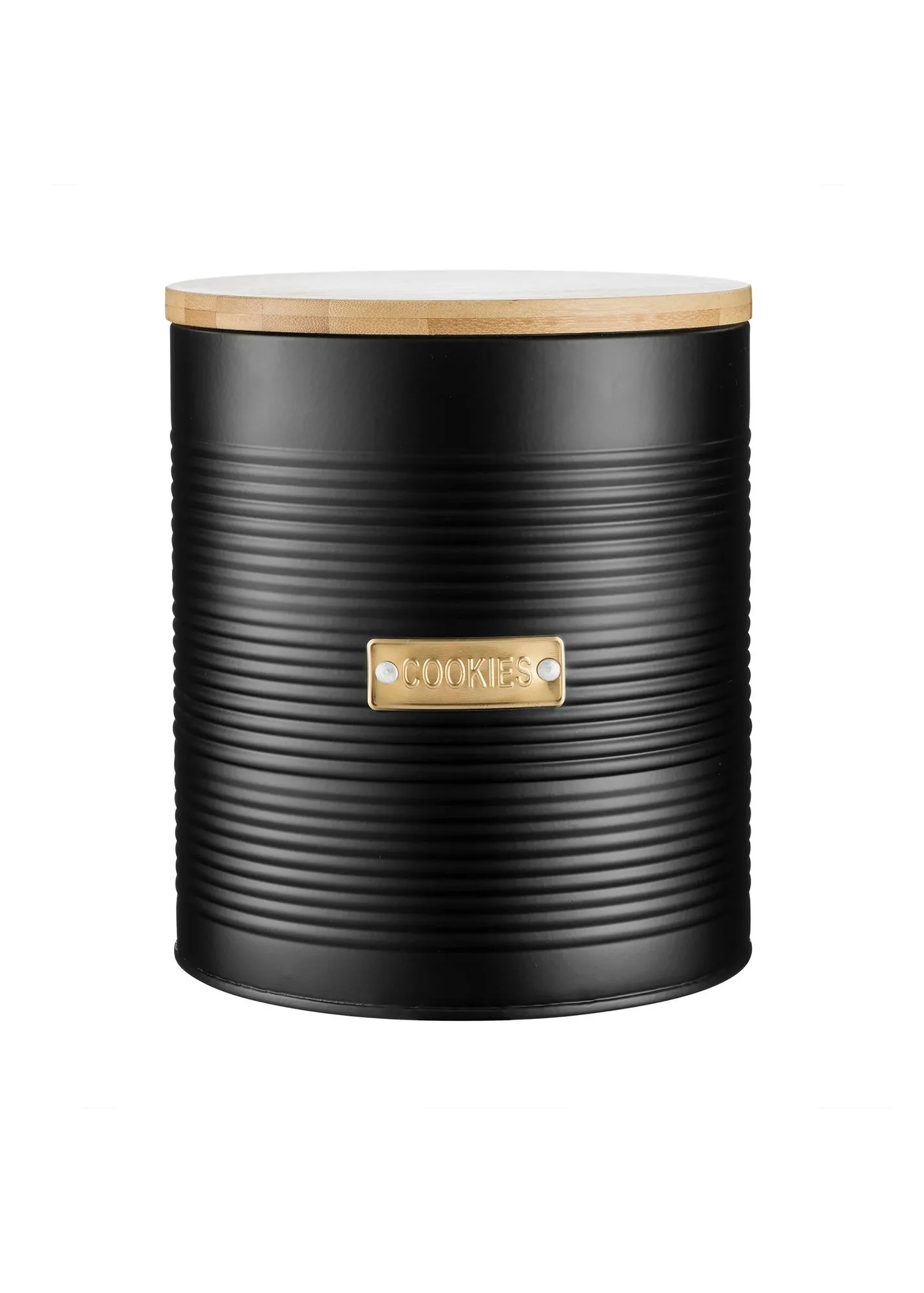 Otto Cookie Storage Canister - Black, Steel product