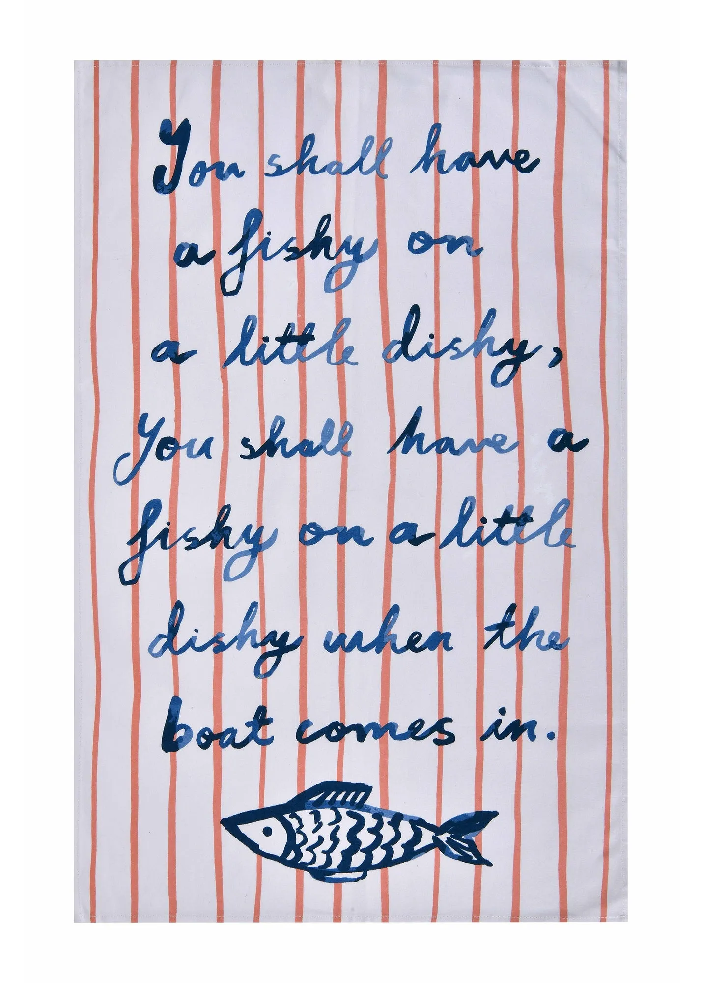 Catch of the Day Tea Towel - Multi, Cotton product