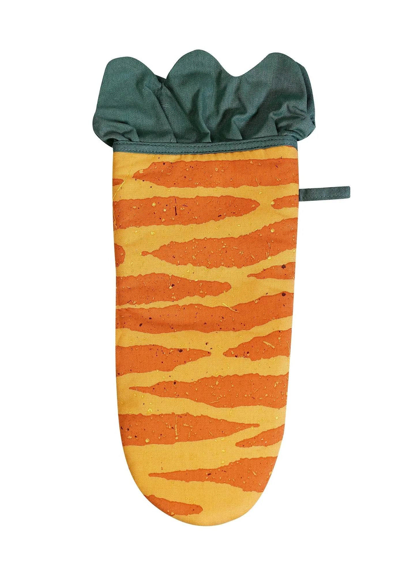 Time to Grow Gauntlet Oven Glove - Green, Cotton product