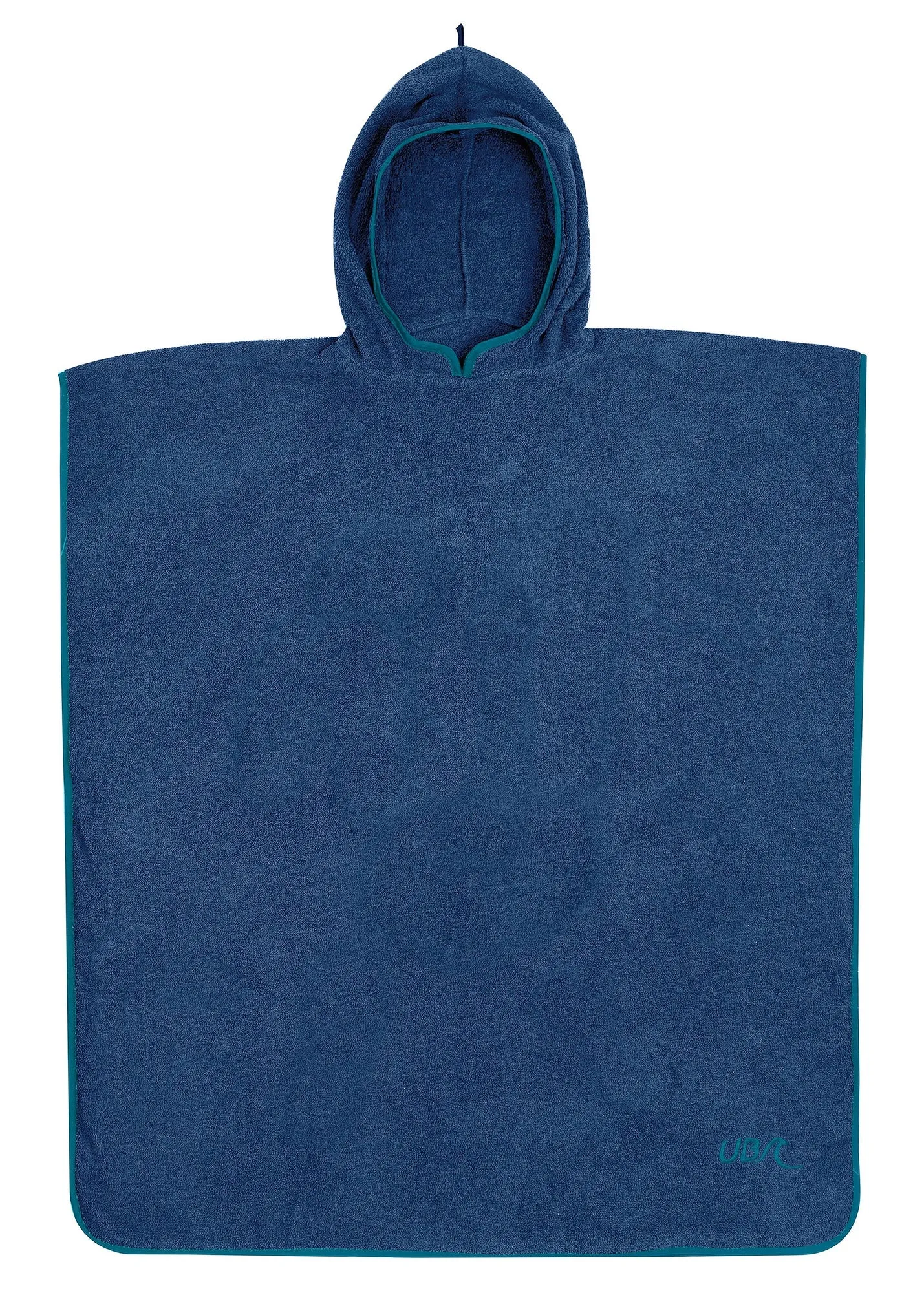 Adult Cotton Poncho - Dark Blue product
