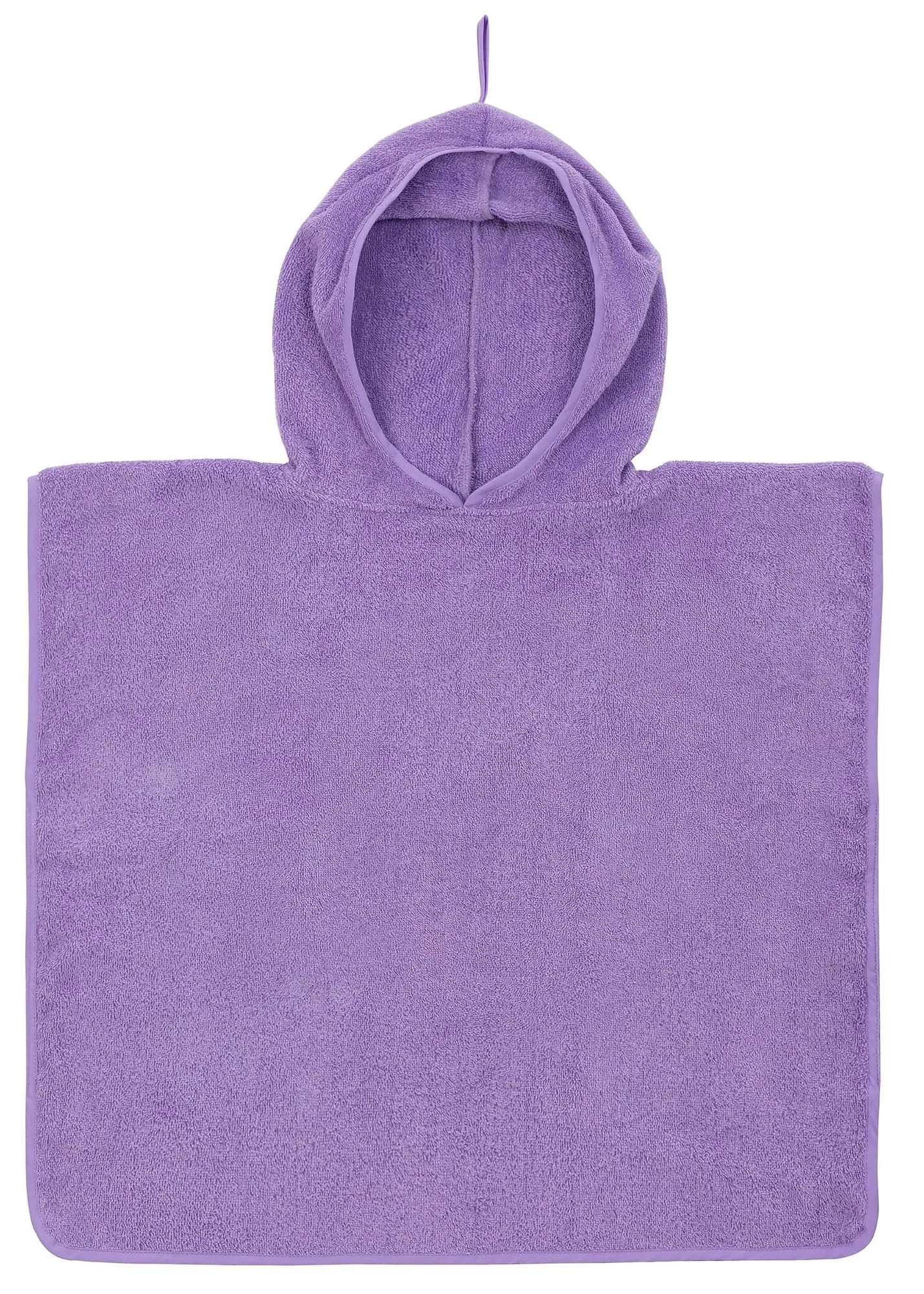 Junior One Size Cotton Poncho - Lilac product