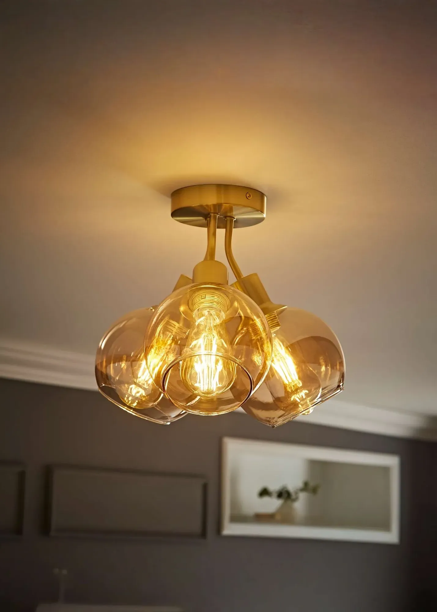 Bellamy Bubble Cluster Ceiling Light - Gold, Metal product