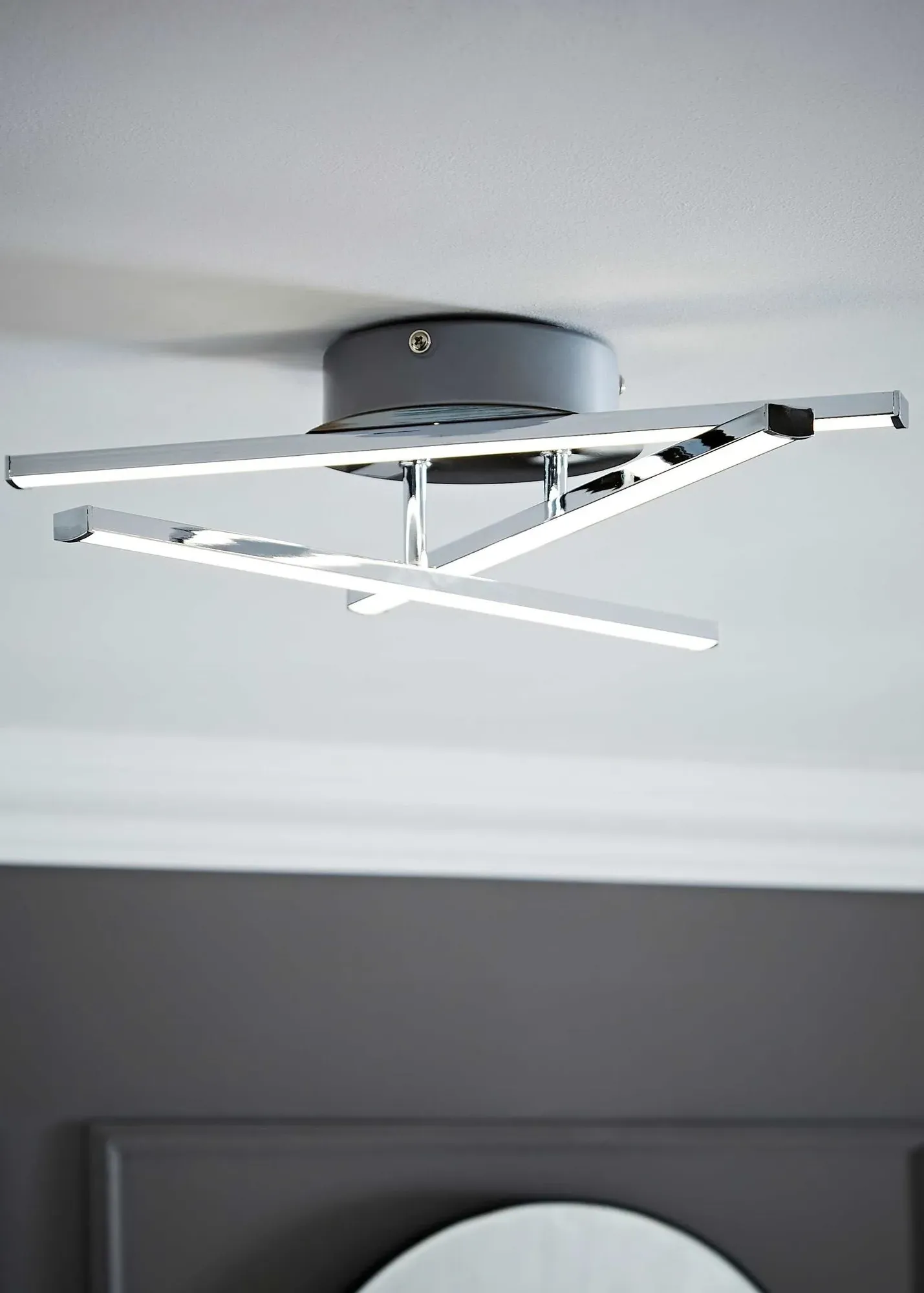 Infinity Flush Light Integrated LED - Silver product