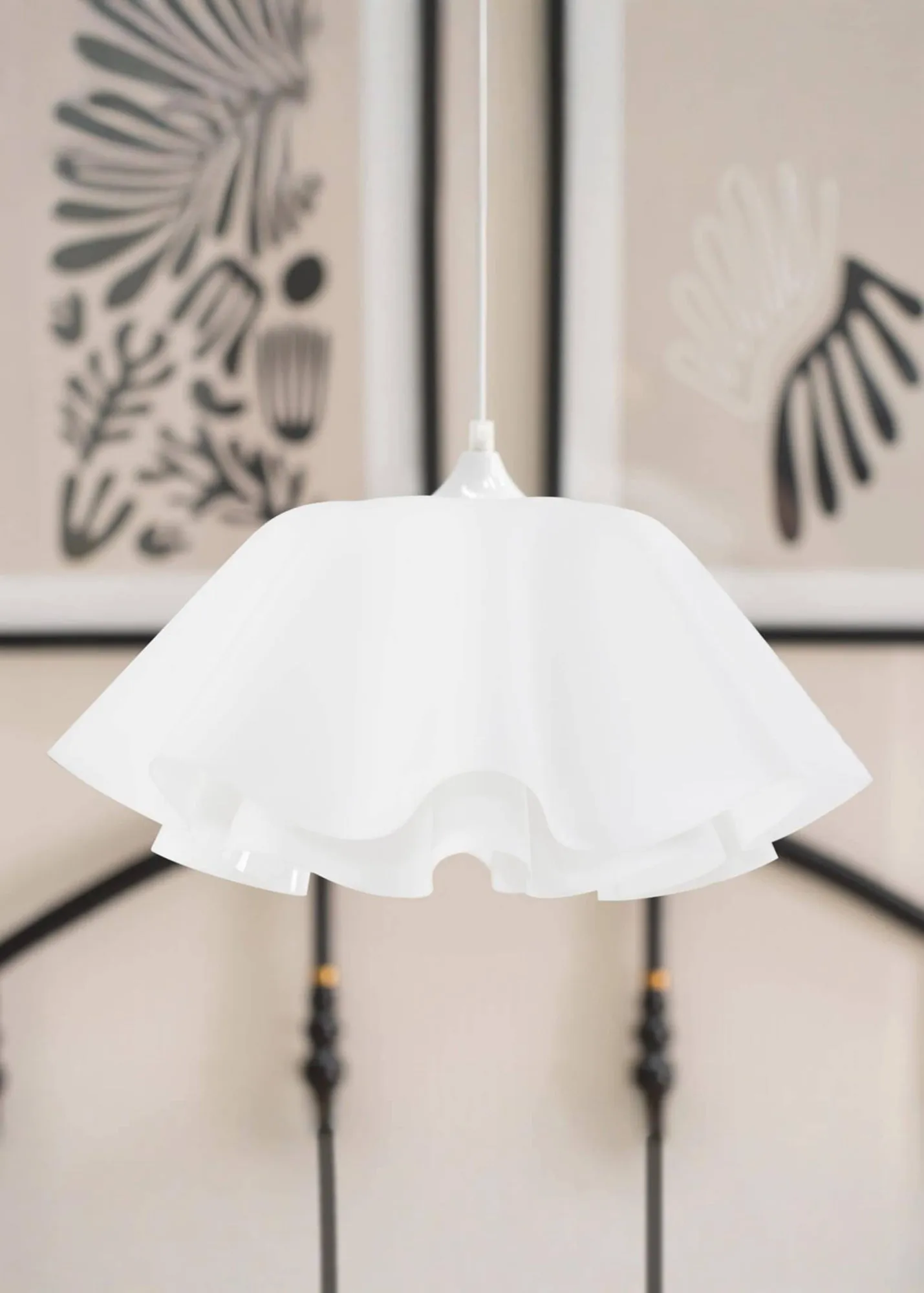 Kumo Acrylic Pendant Ceiling Light - White product