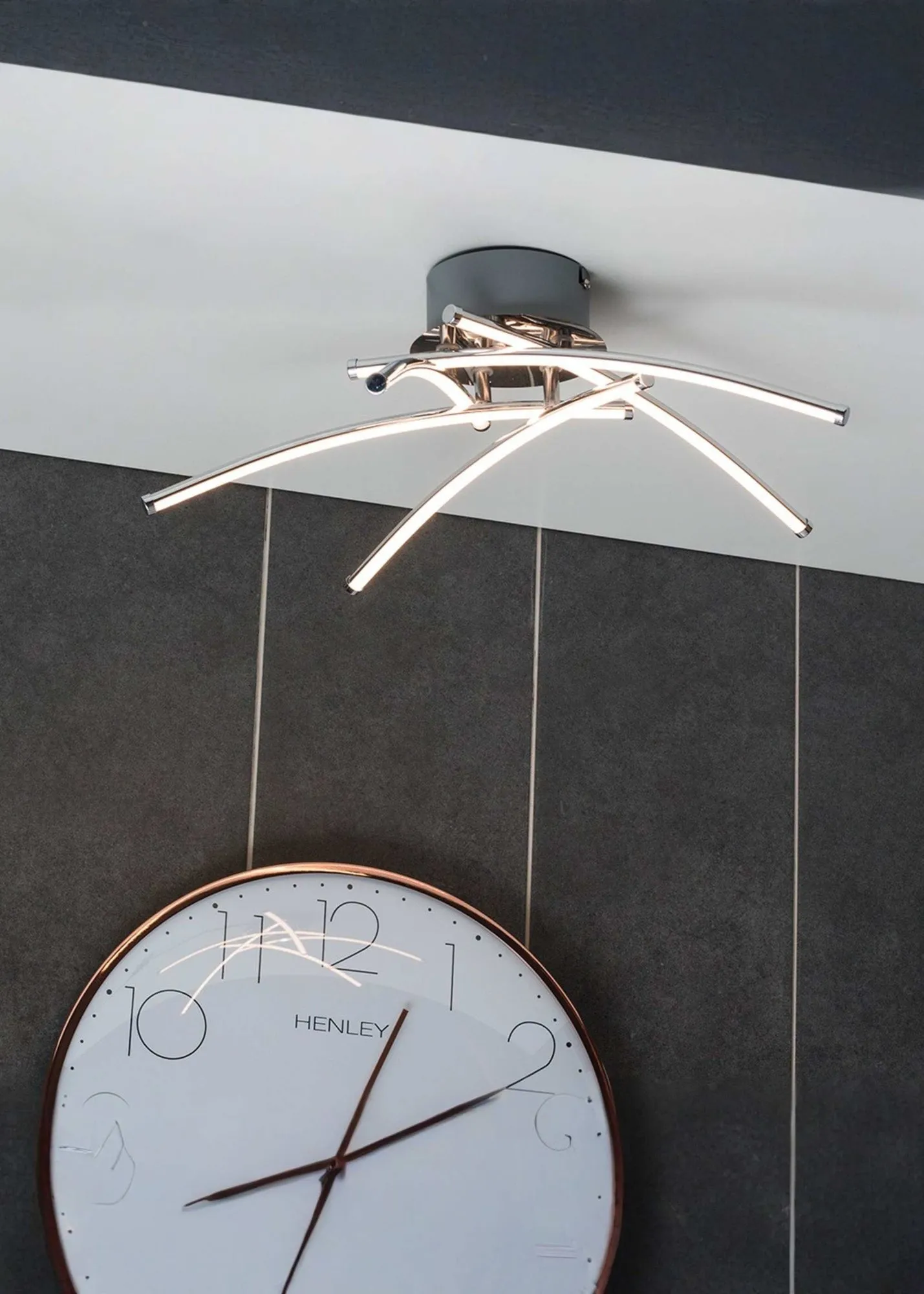 Marais Integrated LED Ceiling Light - Silver product