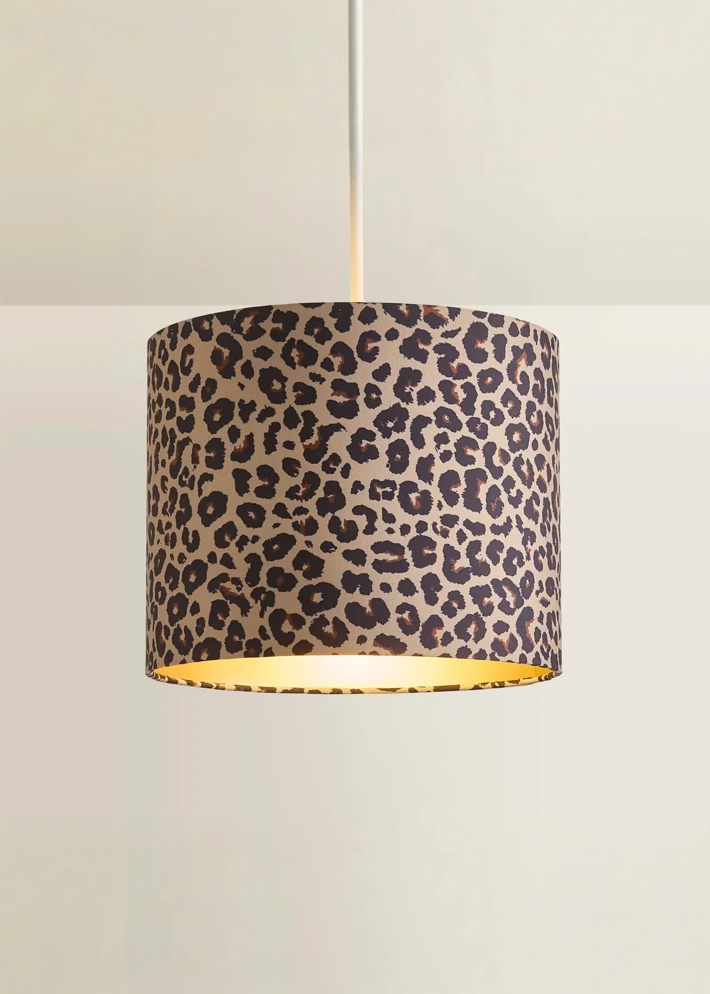 Oasis Drum Ceiling Lamp Shade - Multi, Fabric product