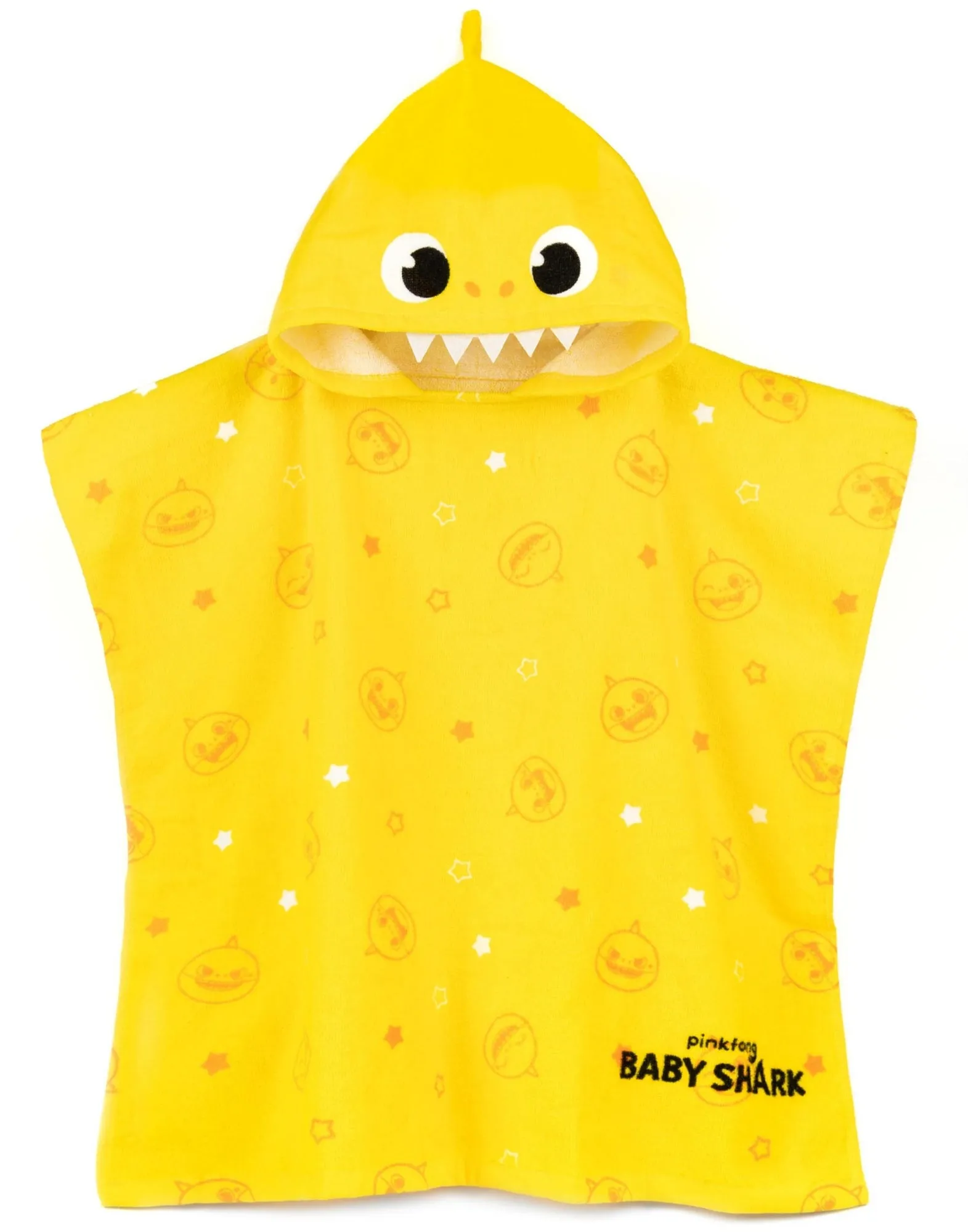 Baby Shark 3D Hood Poncho Towel - Multi, Cotton product