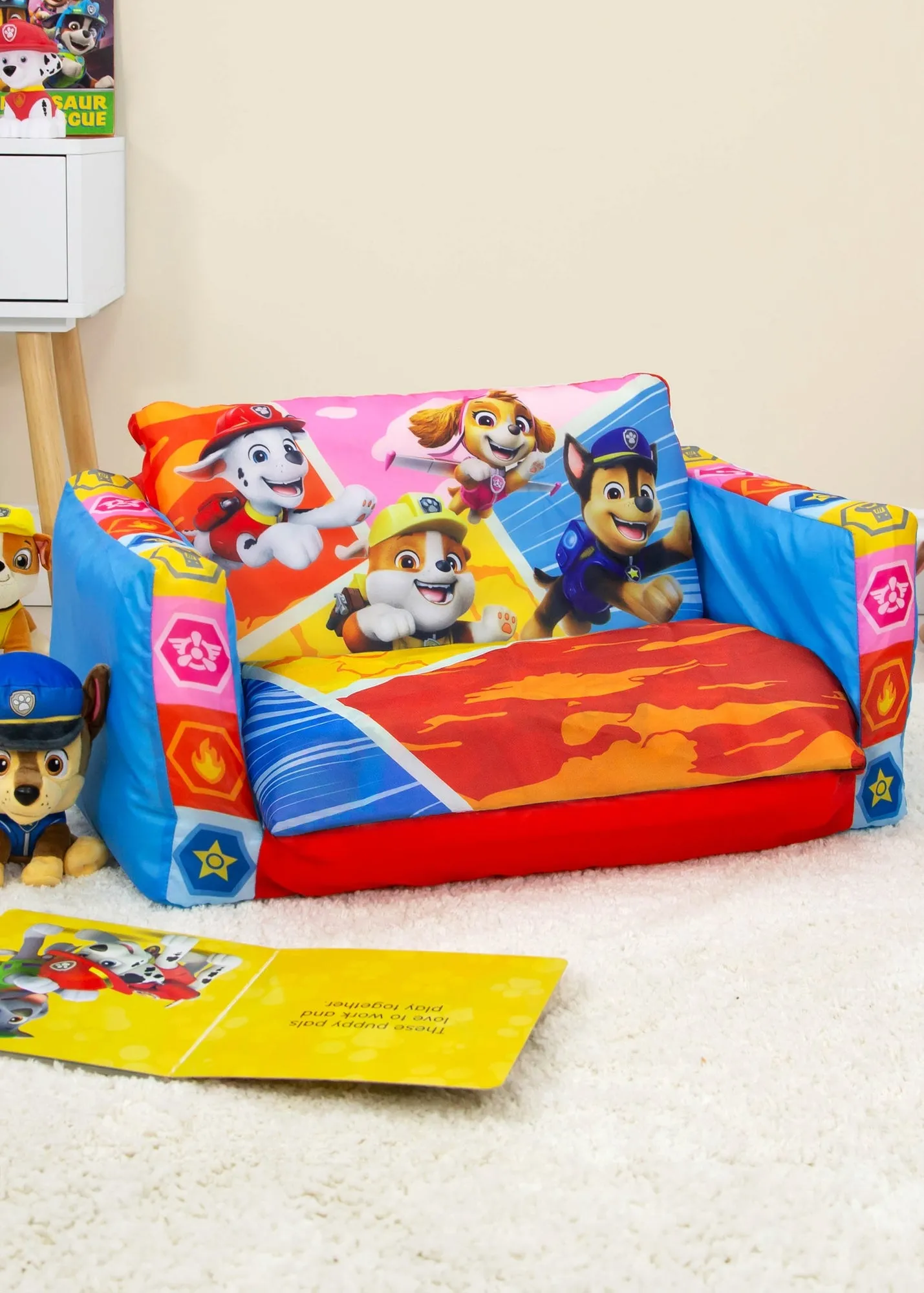 Badges Paw Patrol Flip-Out Sofa - Red product