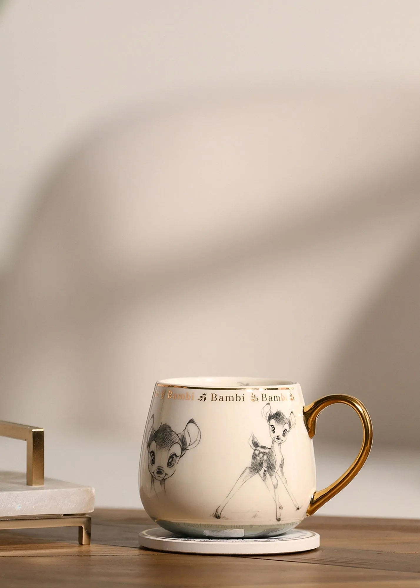 Bambi Collectable Mug - White, Ceramic product