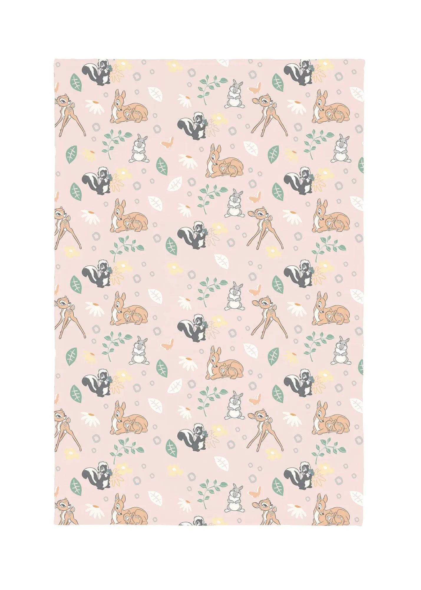 Bambi Floral Fleece Blanket - Multi, Polyester product