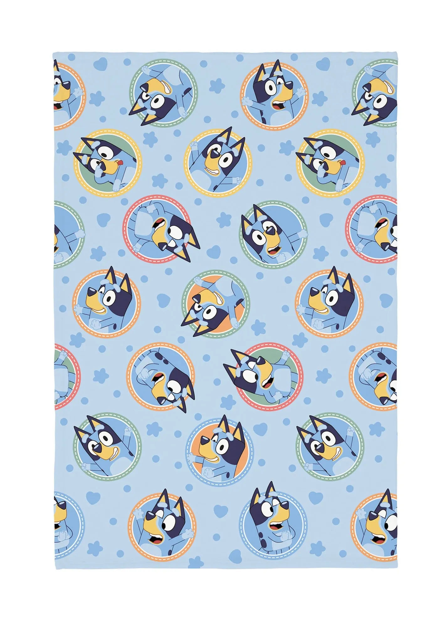 Bluey Fleece Blanket - Blue, Polyester product