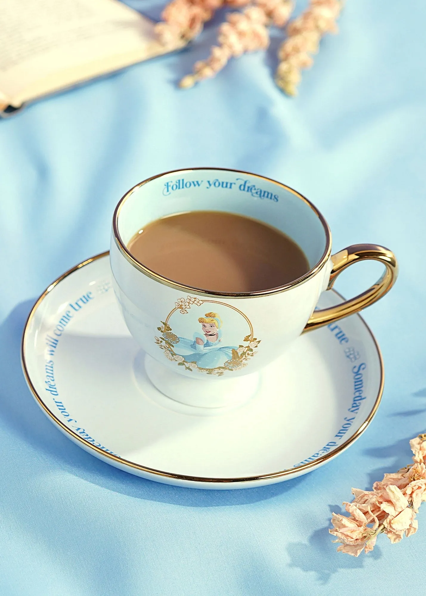 Cinderella Tea Cup & Saucer Set - Blue product