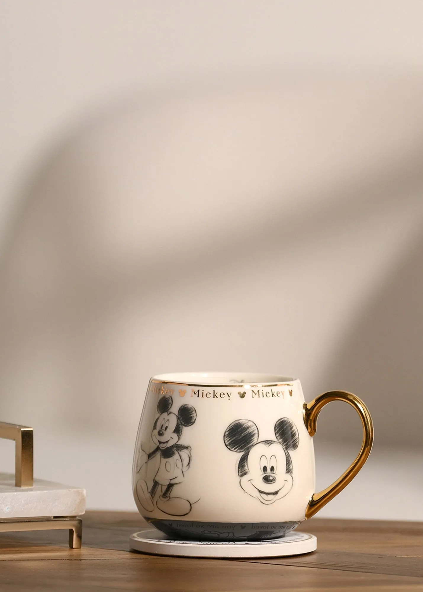 Disney Mickey Mouse Collectable Mug - White, Ceramic product